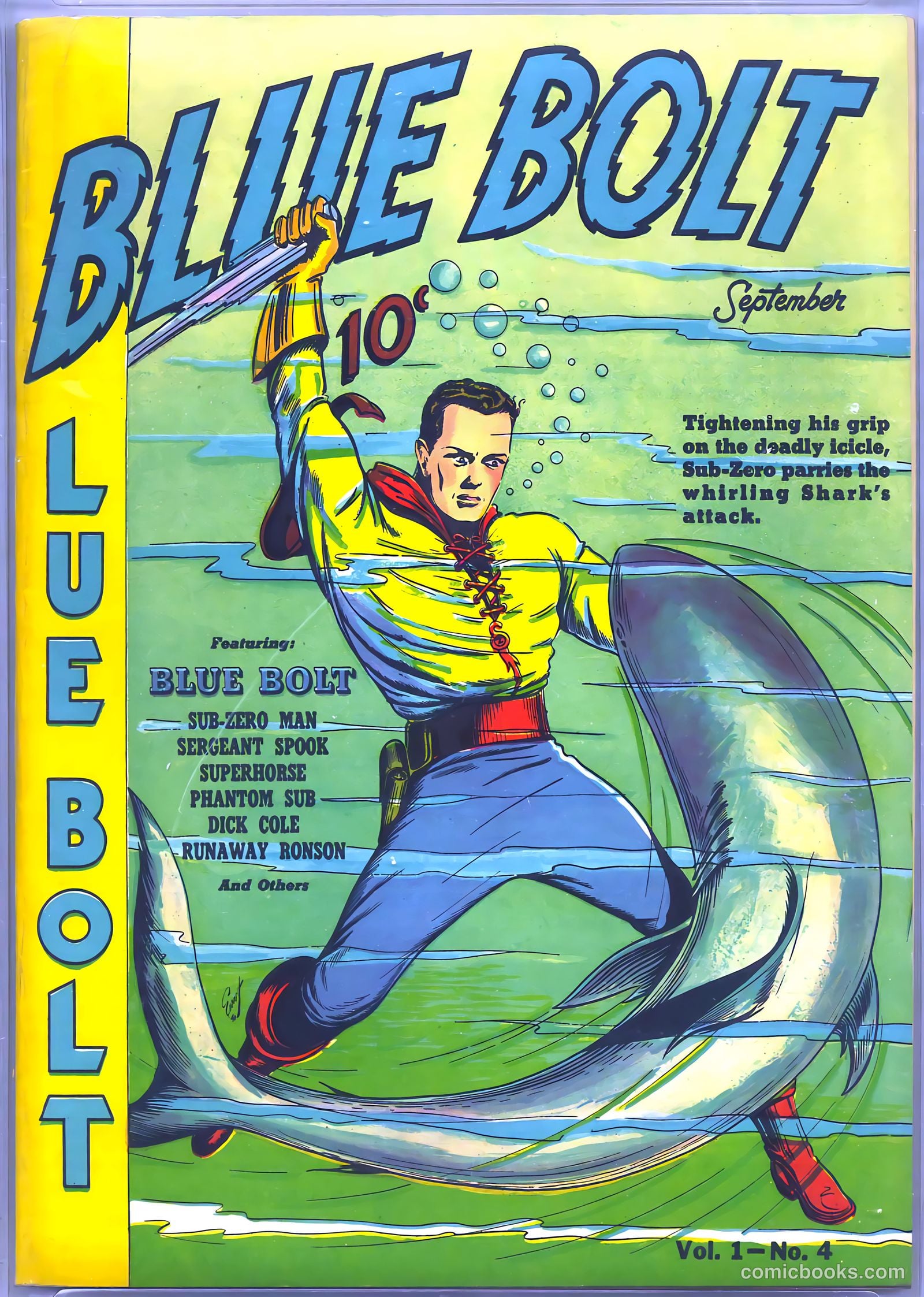Blue Bolt #4