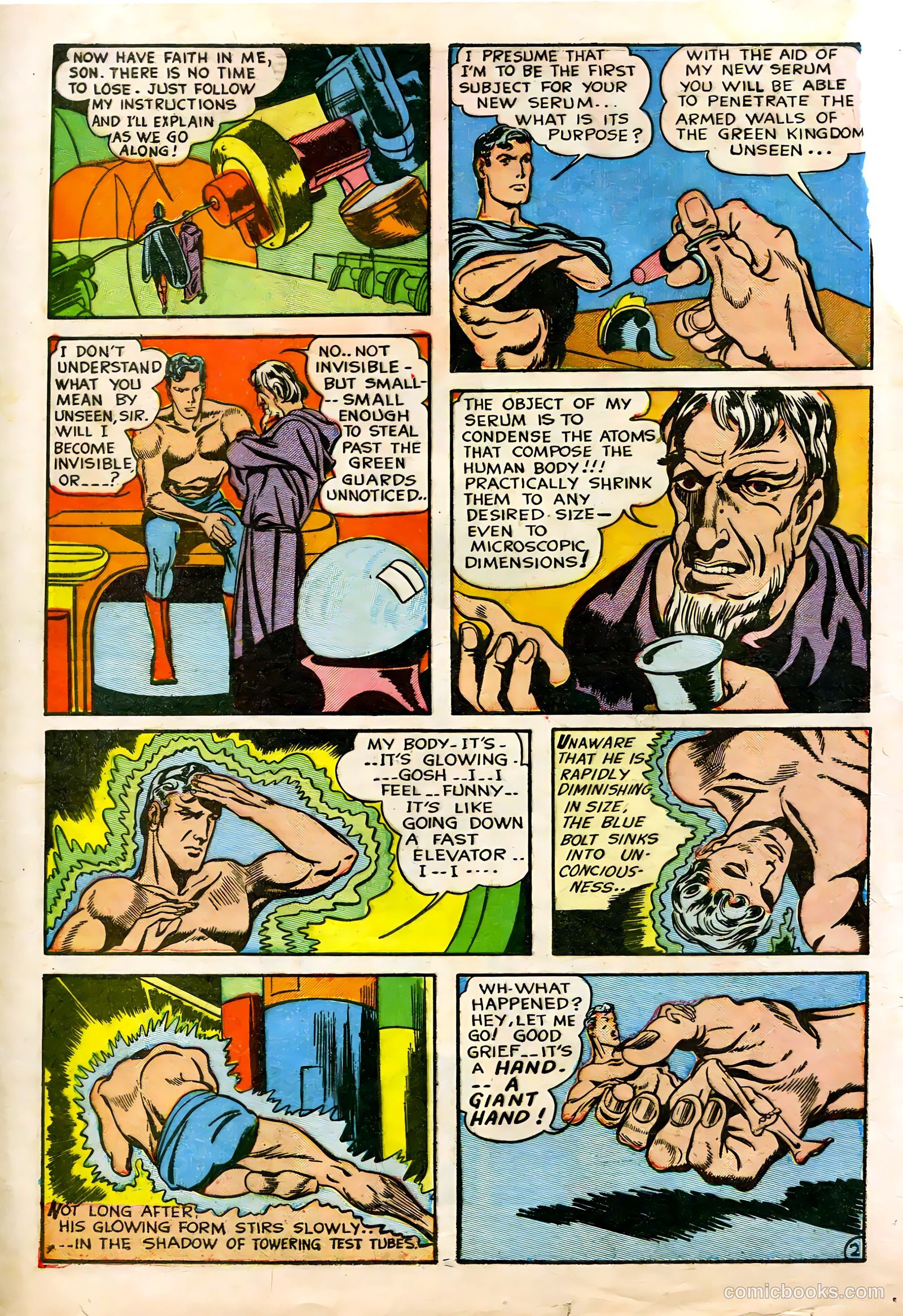 Blue Bolt #4 (1952) — page 5 of 69