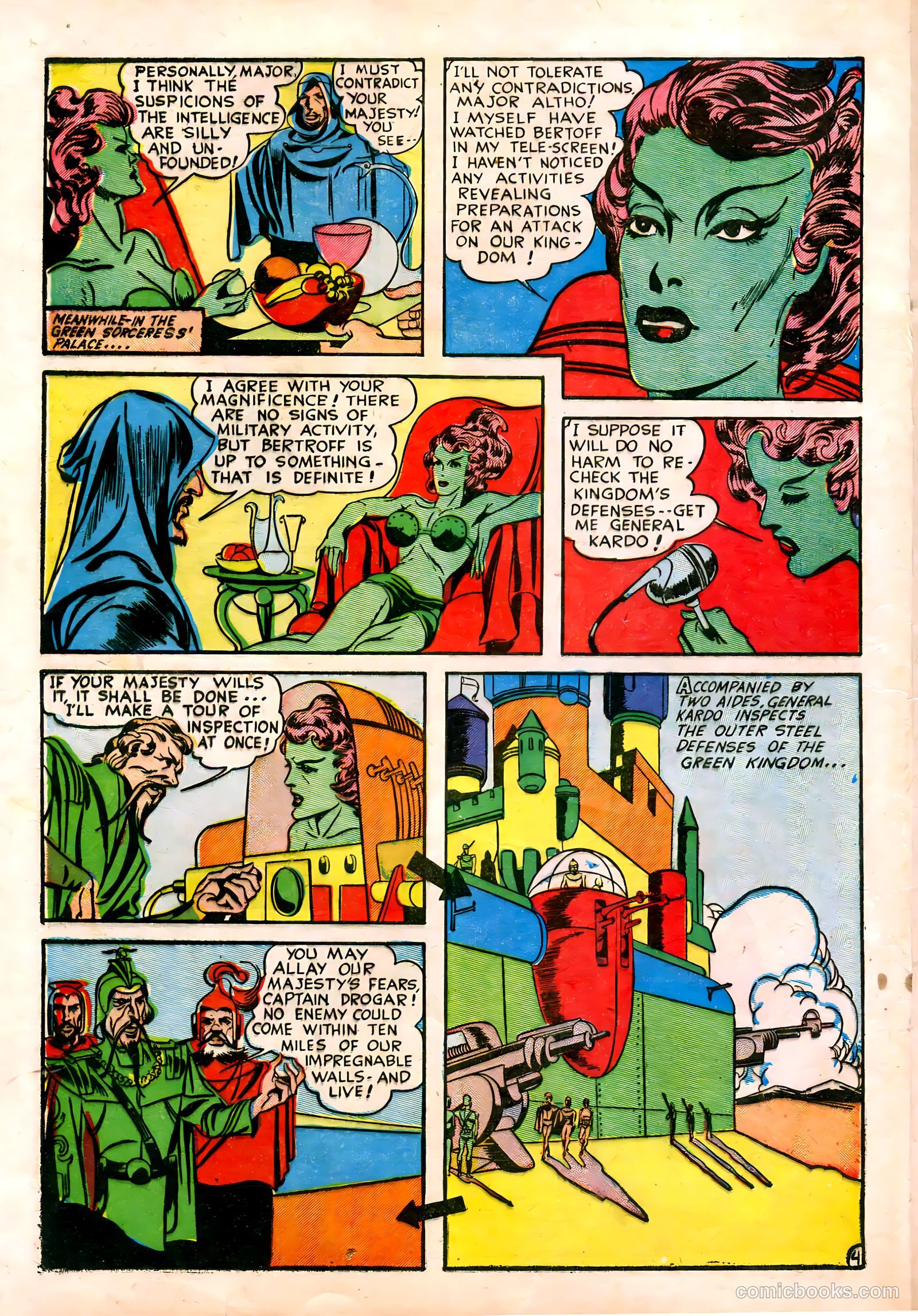 Blue Bolt #4 (1952) — page 7 of 69