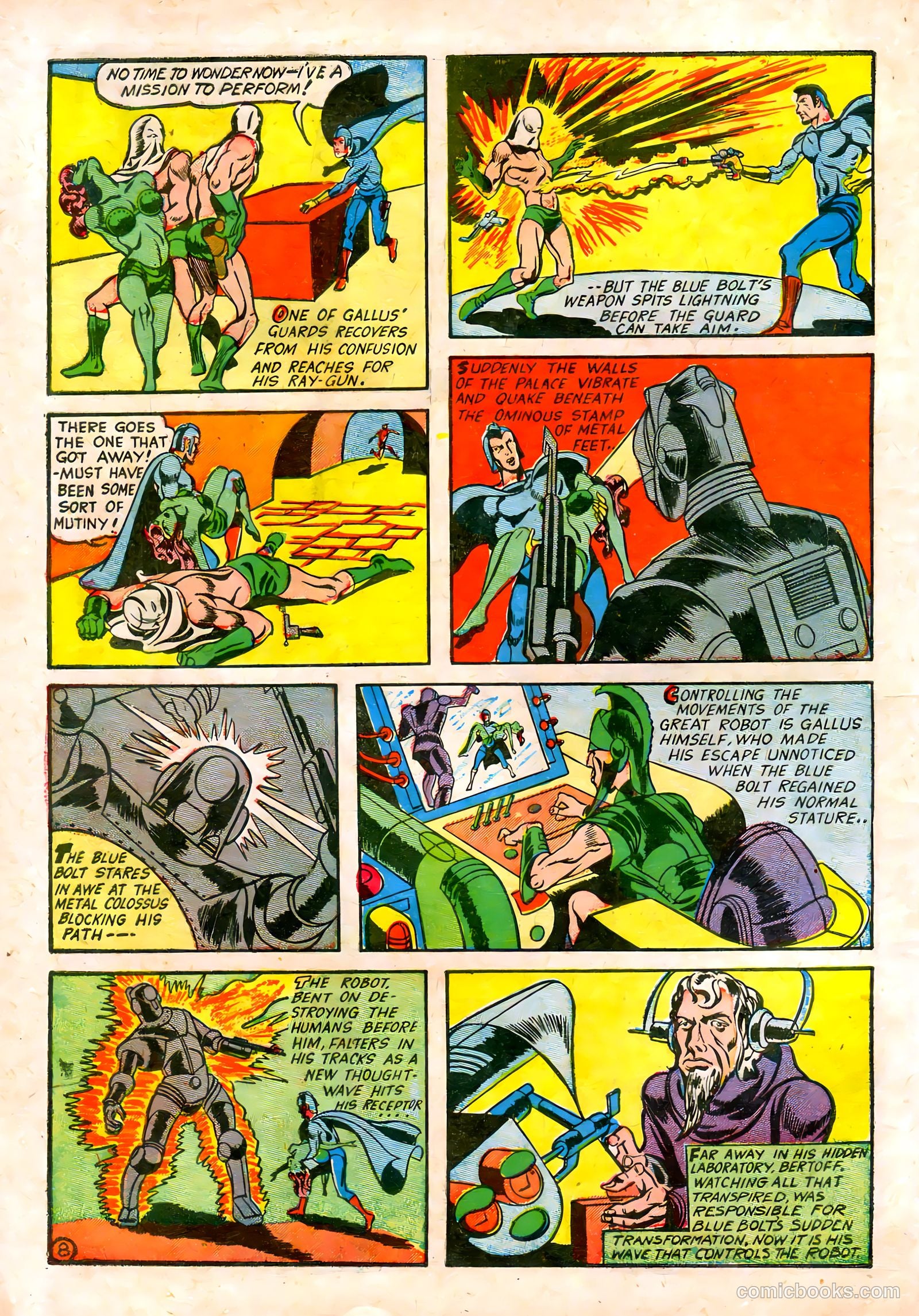 Blue Bolt #4 (1952) — page 11 of 69