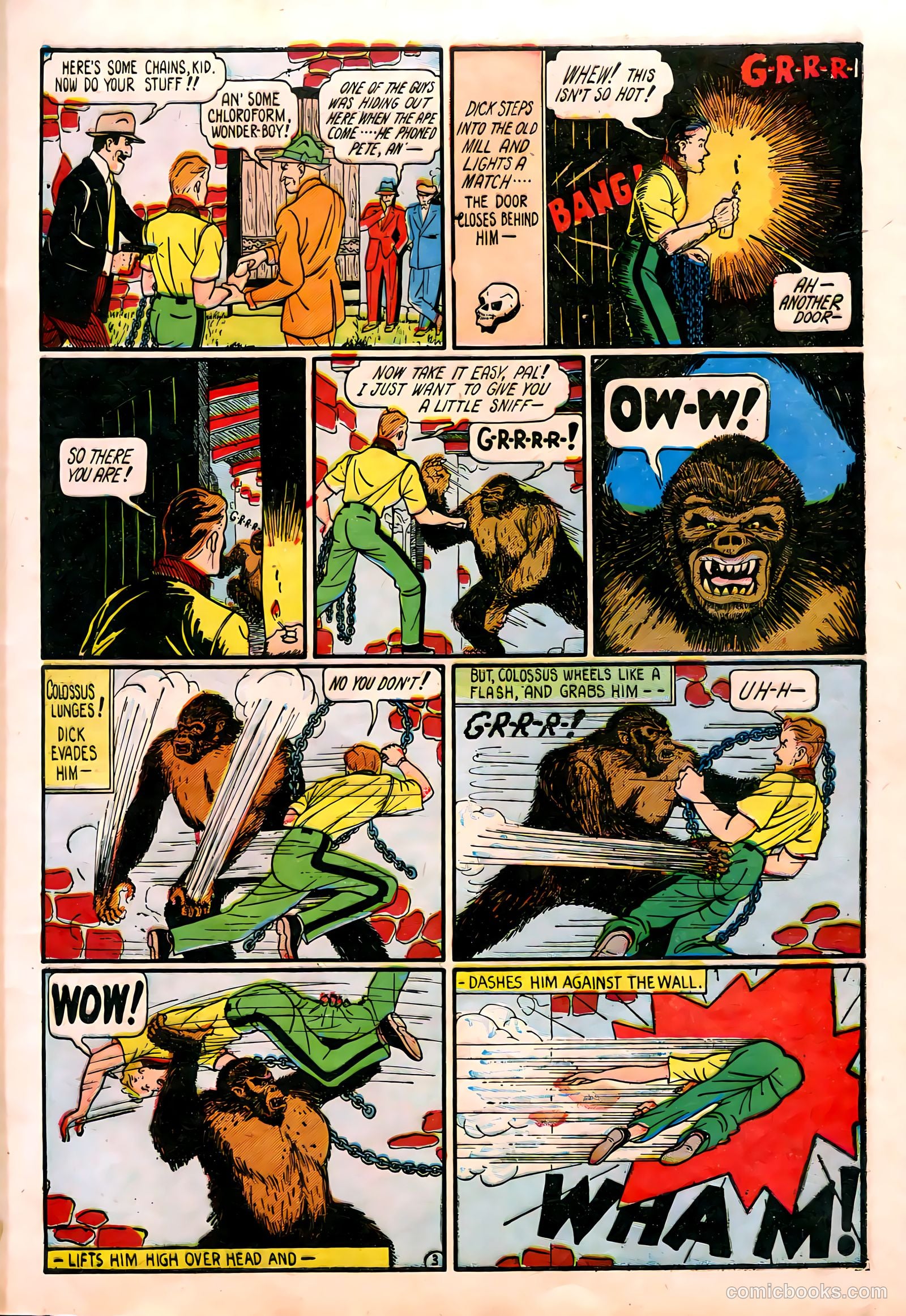 Blue Bolt #4 (1952) — page 16 of 69