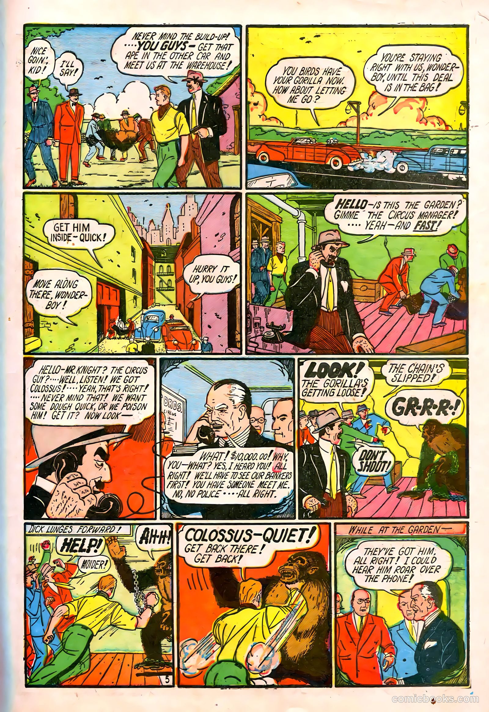Blue Bolt #4 (1952) — page 18 of 69