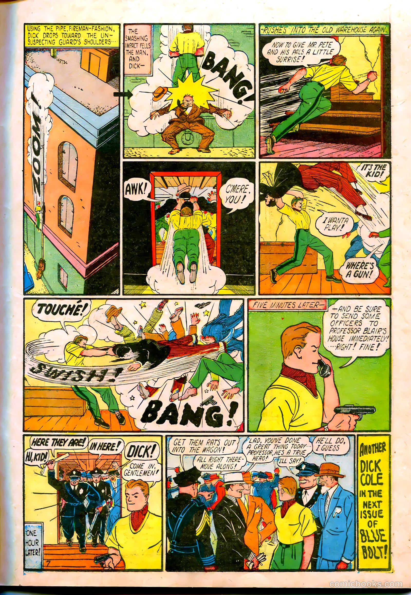 Blue Bolt #4 (1952) — page 20 of 69