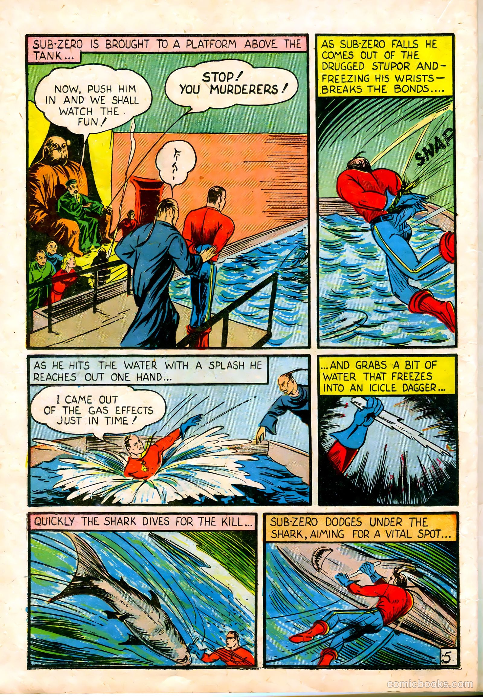 Blue Bolt #4 (1952) — page 25 of 69