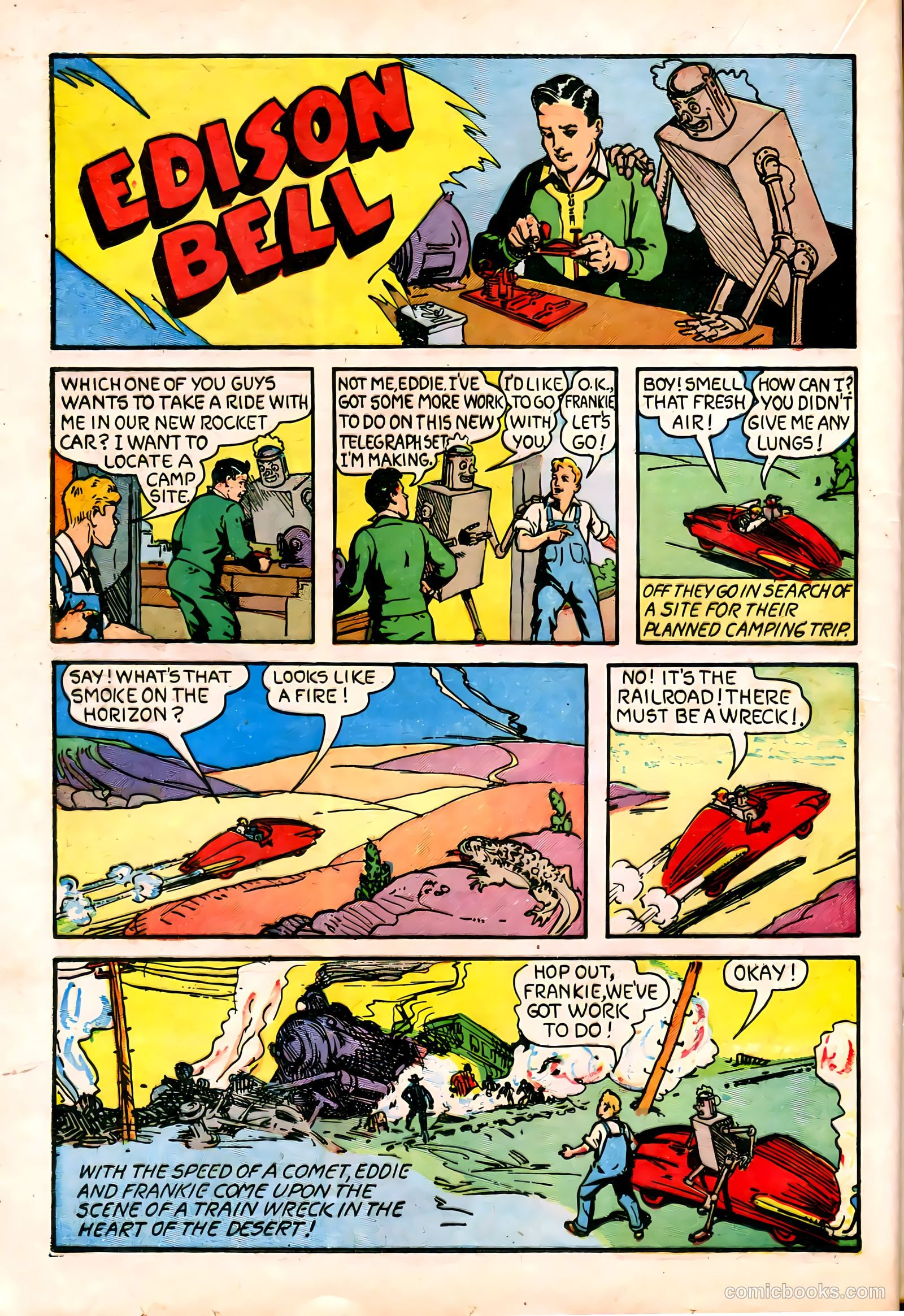 Blue Bolt #4 (1952) — page 31 of 69