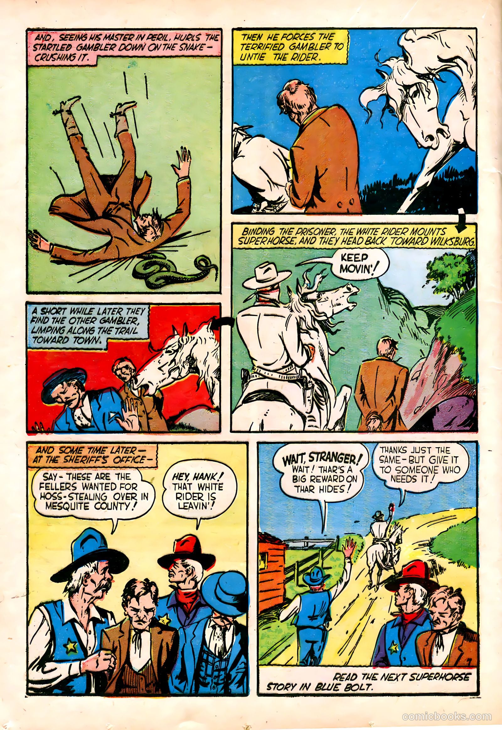 Blue Bolt #4 (1952) — page 39 of 69