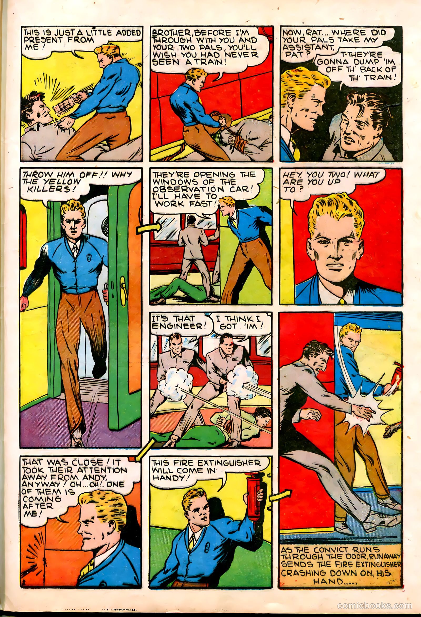 Blue Bolt #4 (1952) — page 48 of 69