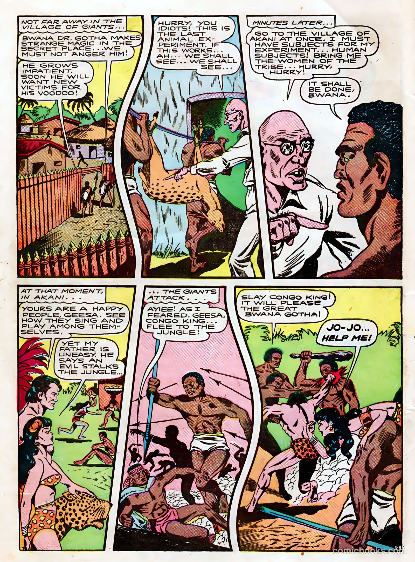 Blue Bolt Weird Tales #117 (1953) — page 9 of 29
