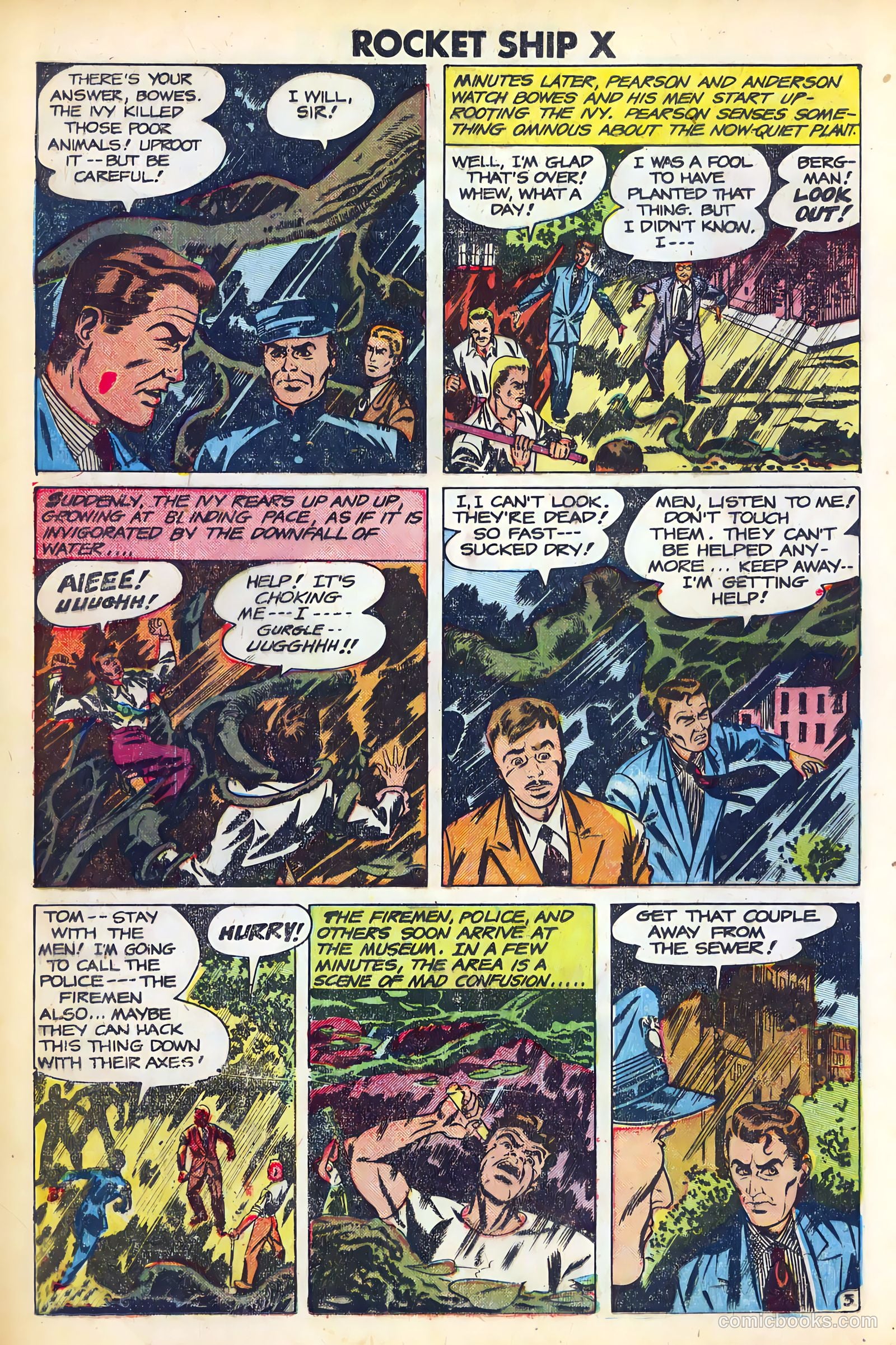 Blue Bolt Weird Tales #117 (1953) — page 23 of 29