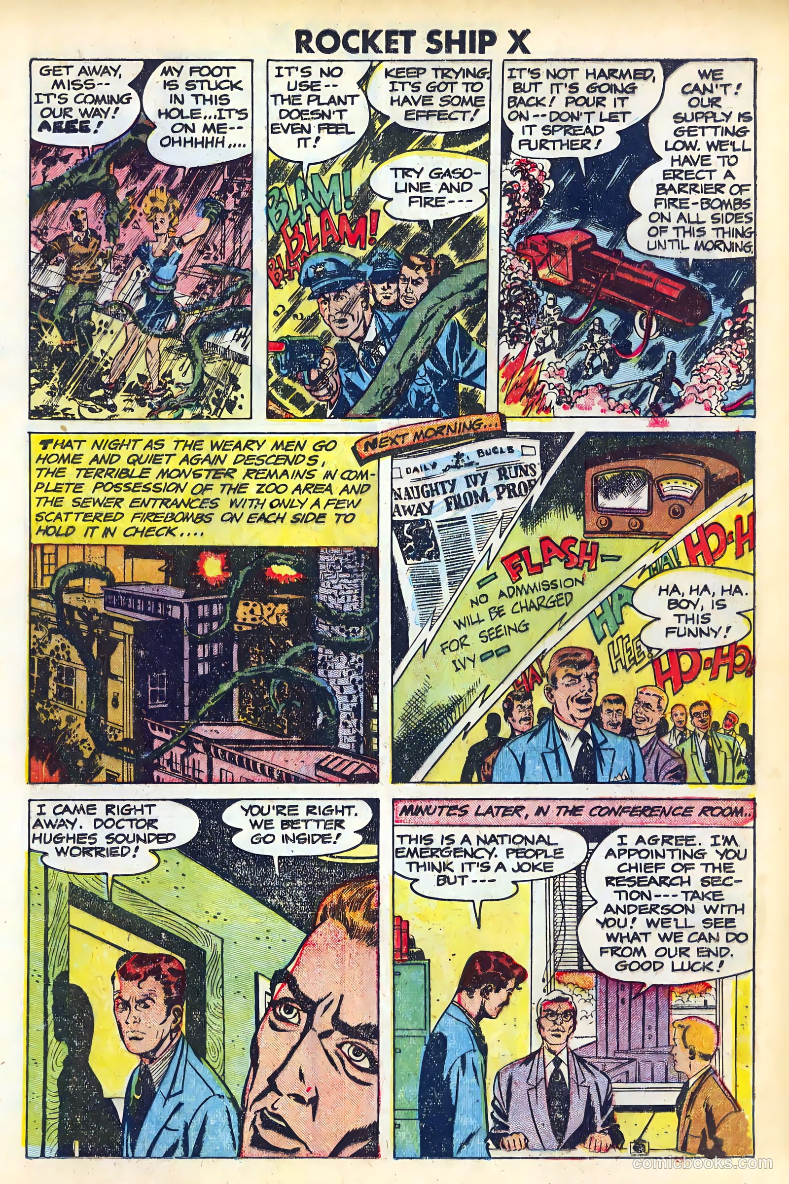 Blue Bolt Weird Tales #117 (1953) — page 24 of 29