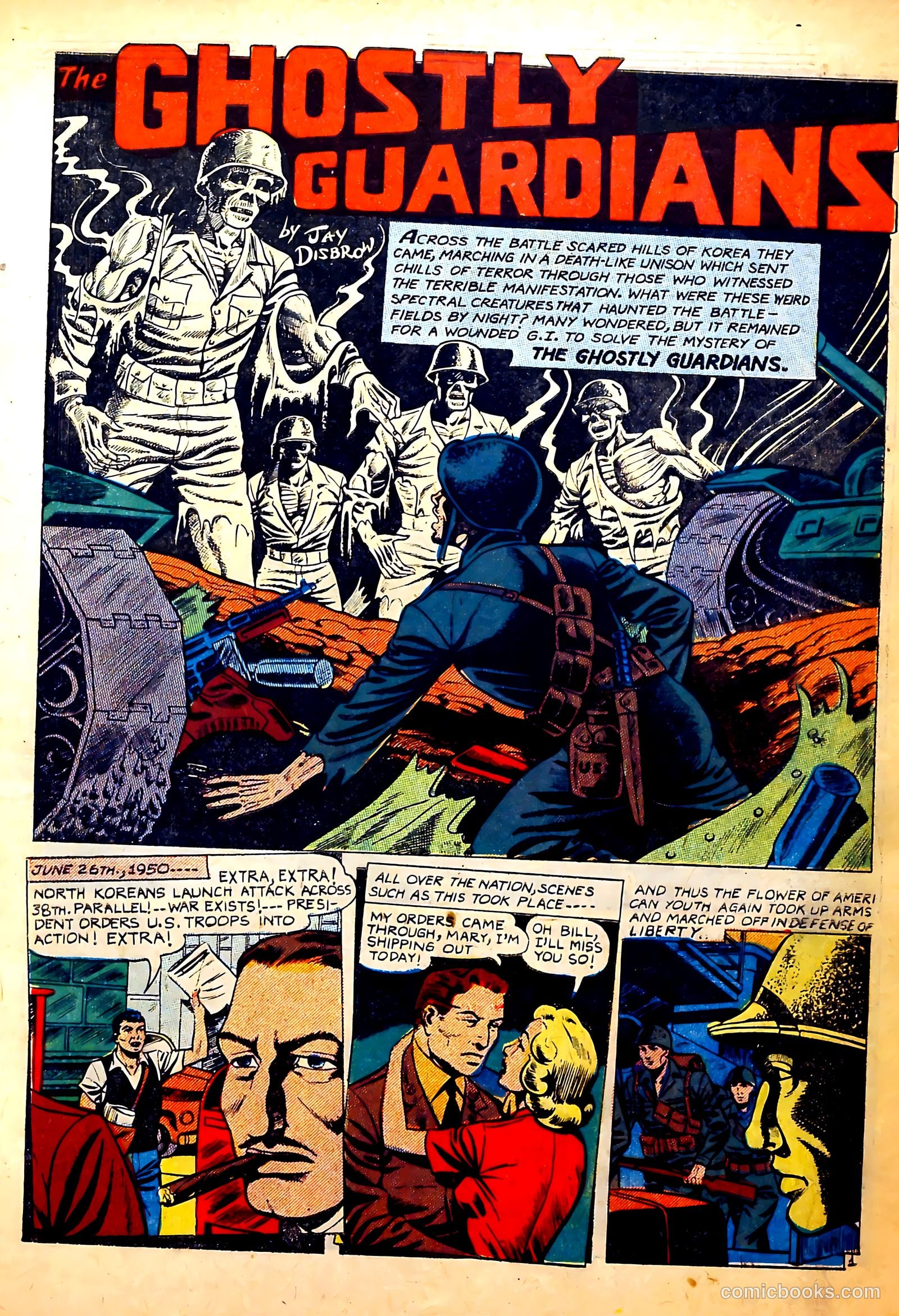 Blue Bolt Weird Tales of Terror #116 (1952) — page 3 of 23