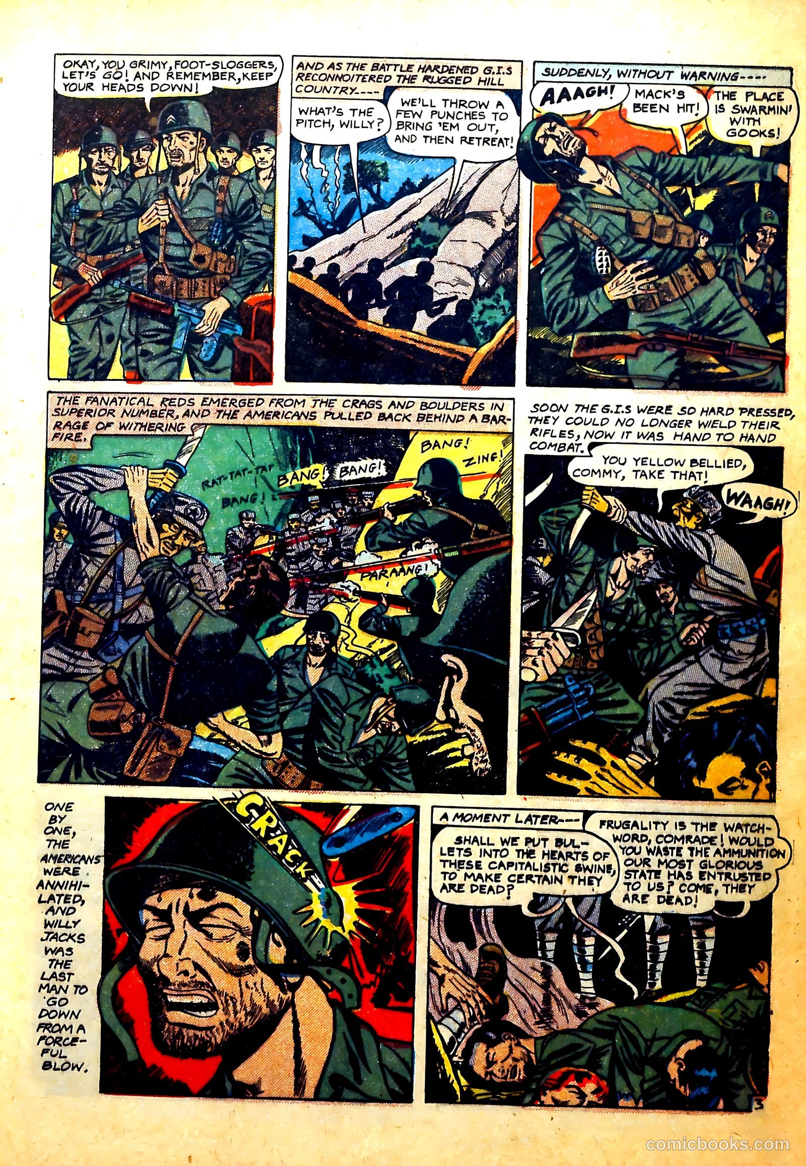 Blue Bolt Weird Tales of Terror #116 (1952) — page 5 of 23