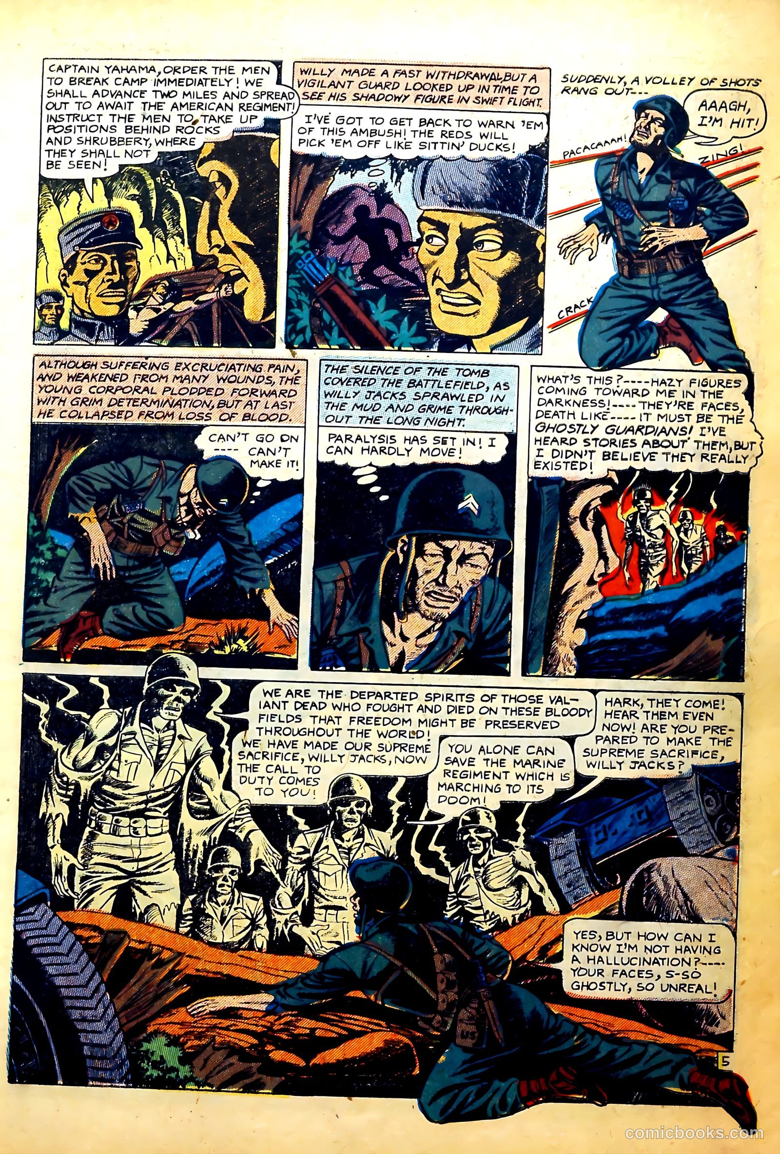 Blue Bolt Weird Tales of Terror #116 (1952) — page 7 of 23