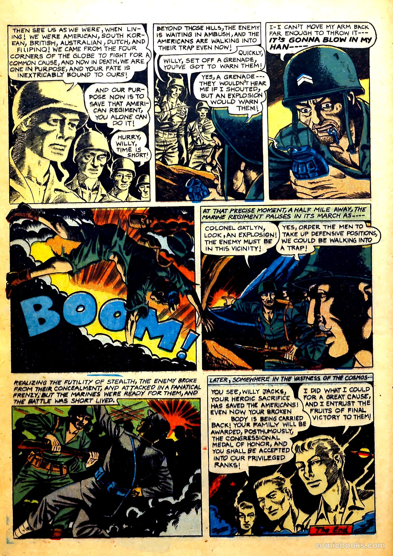Blue Bolt Weird Tales of Terror #116 (1952) — page 8 of 23