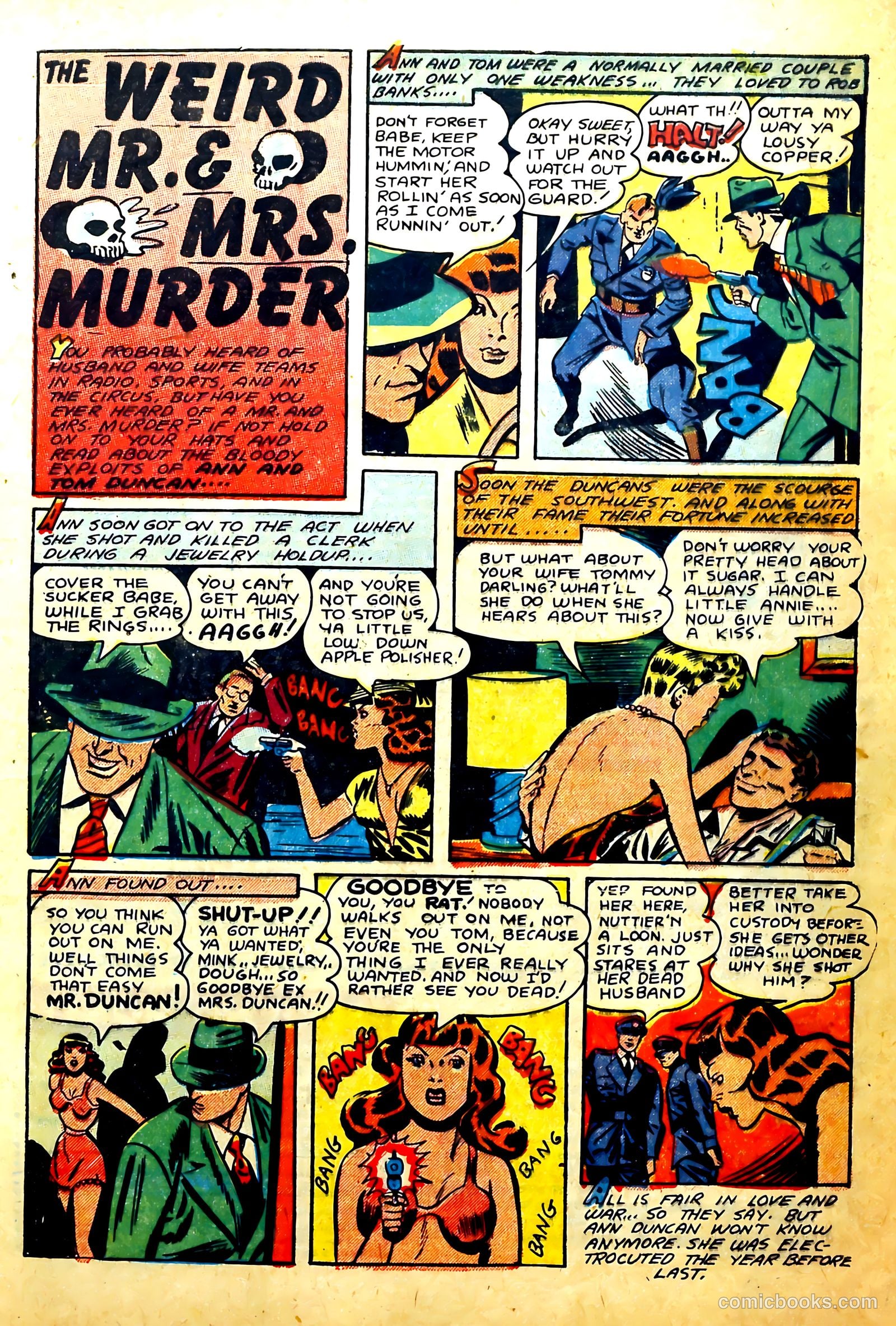 Blue Bolt Weird Tales of Terror #116 (1952) — page 9 of 23