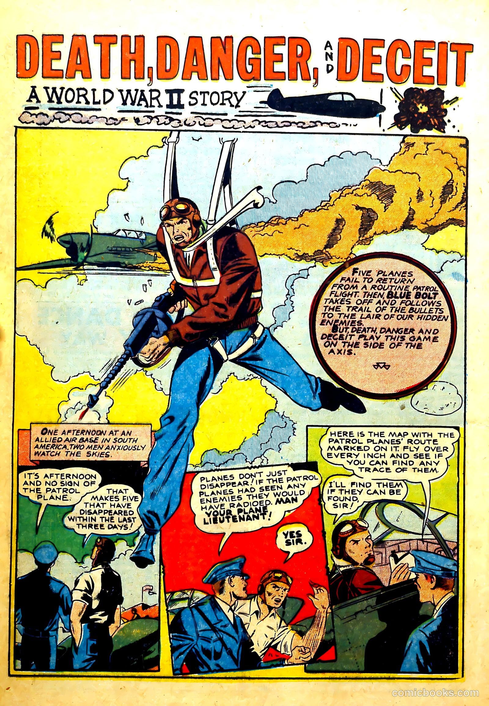 Blue Bolt Weird Tales of Terror #116 (1952) — page 12 of 23