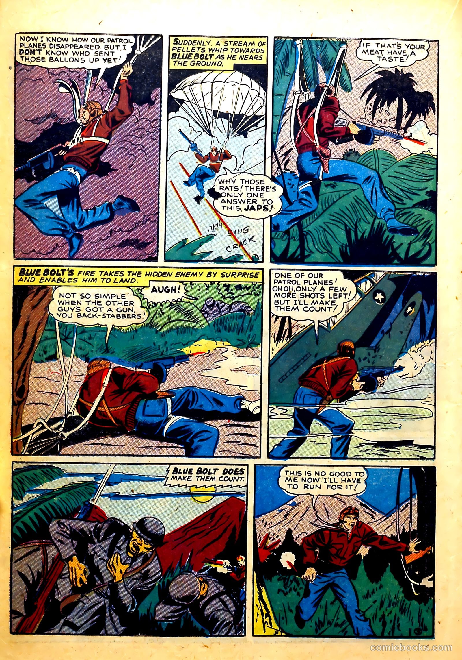 Blue Bolt Weird Tales of Terror #116 (1952) — page 14 of 23