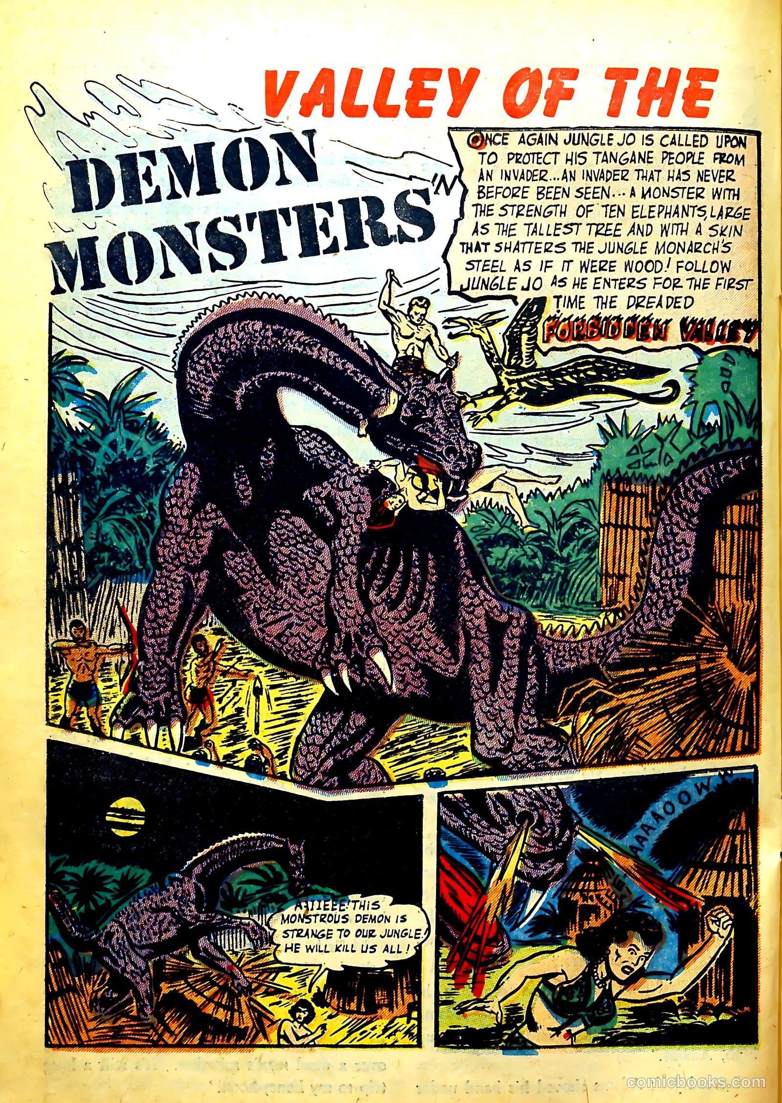 Blue Bolt Weird Tales of Terror #116 (1952) — page 22 of 23