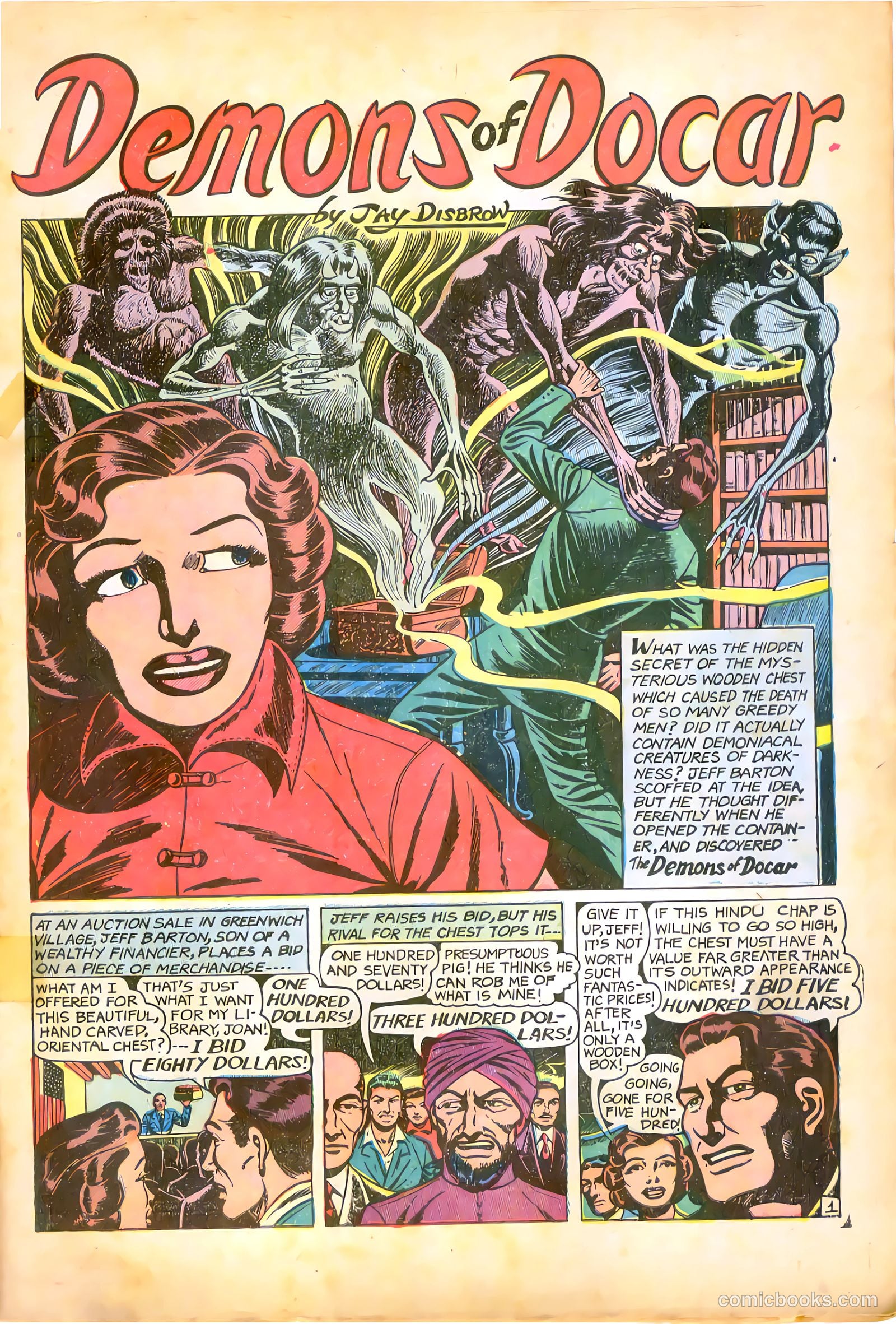 Blue Bolt Weird Tales of Terror #119 (1953) — page 3