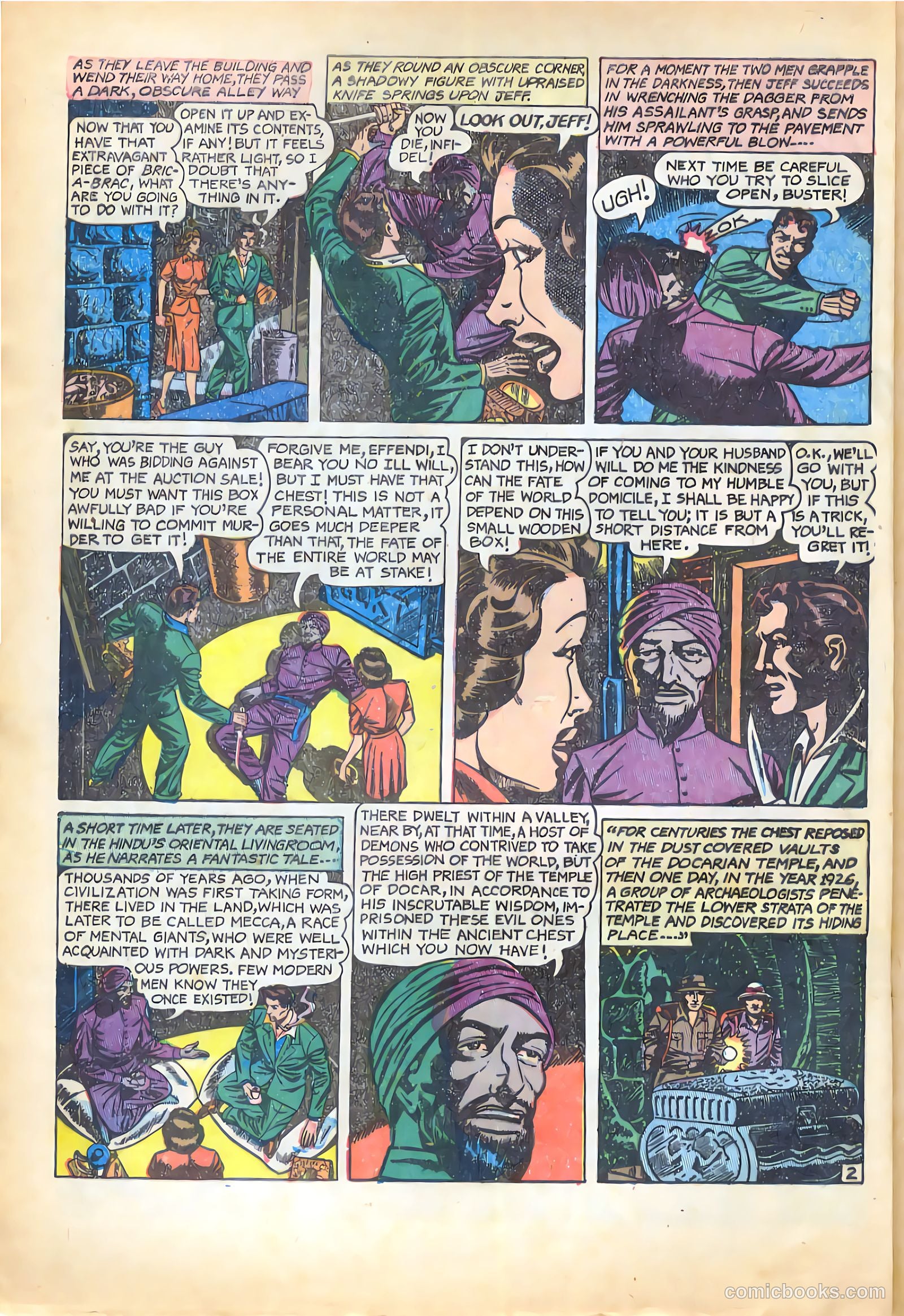 Blue Bolt Weird Tales of Terror #119 (1953) — page 4
