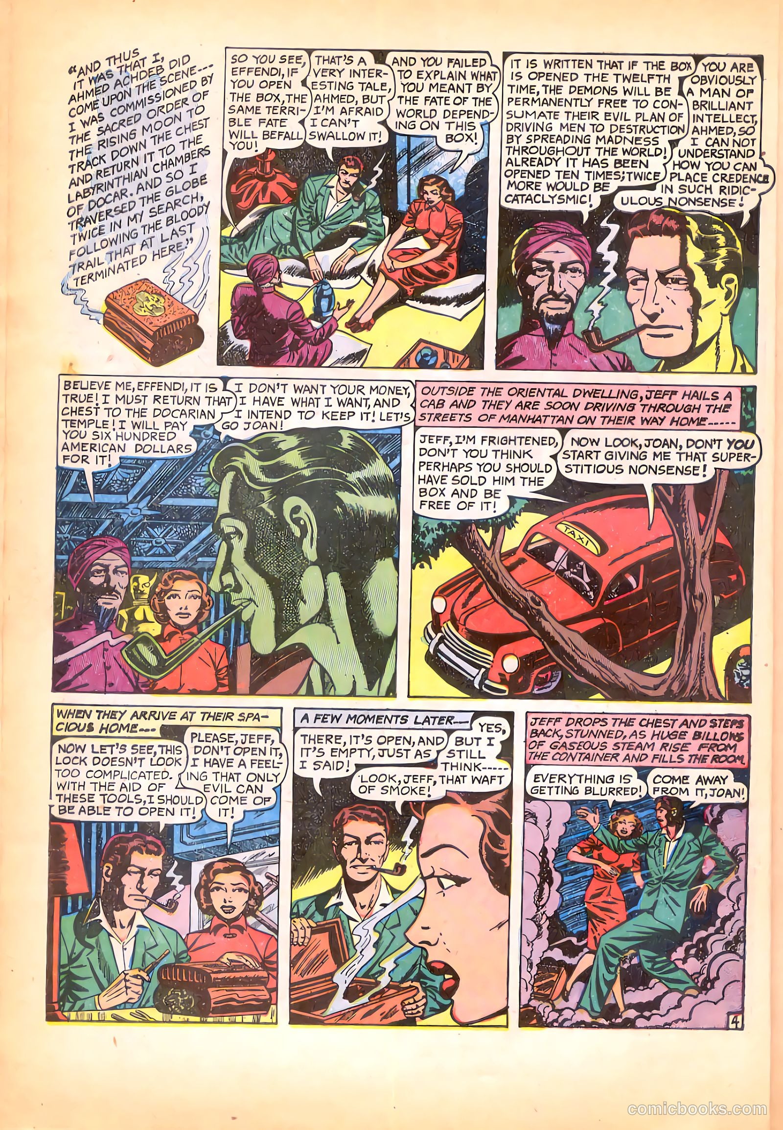 Blue Bolt Weird Tales of Terror #119 (1953) — page 6