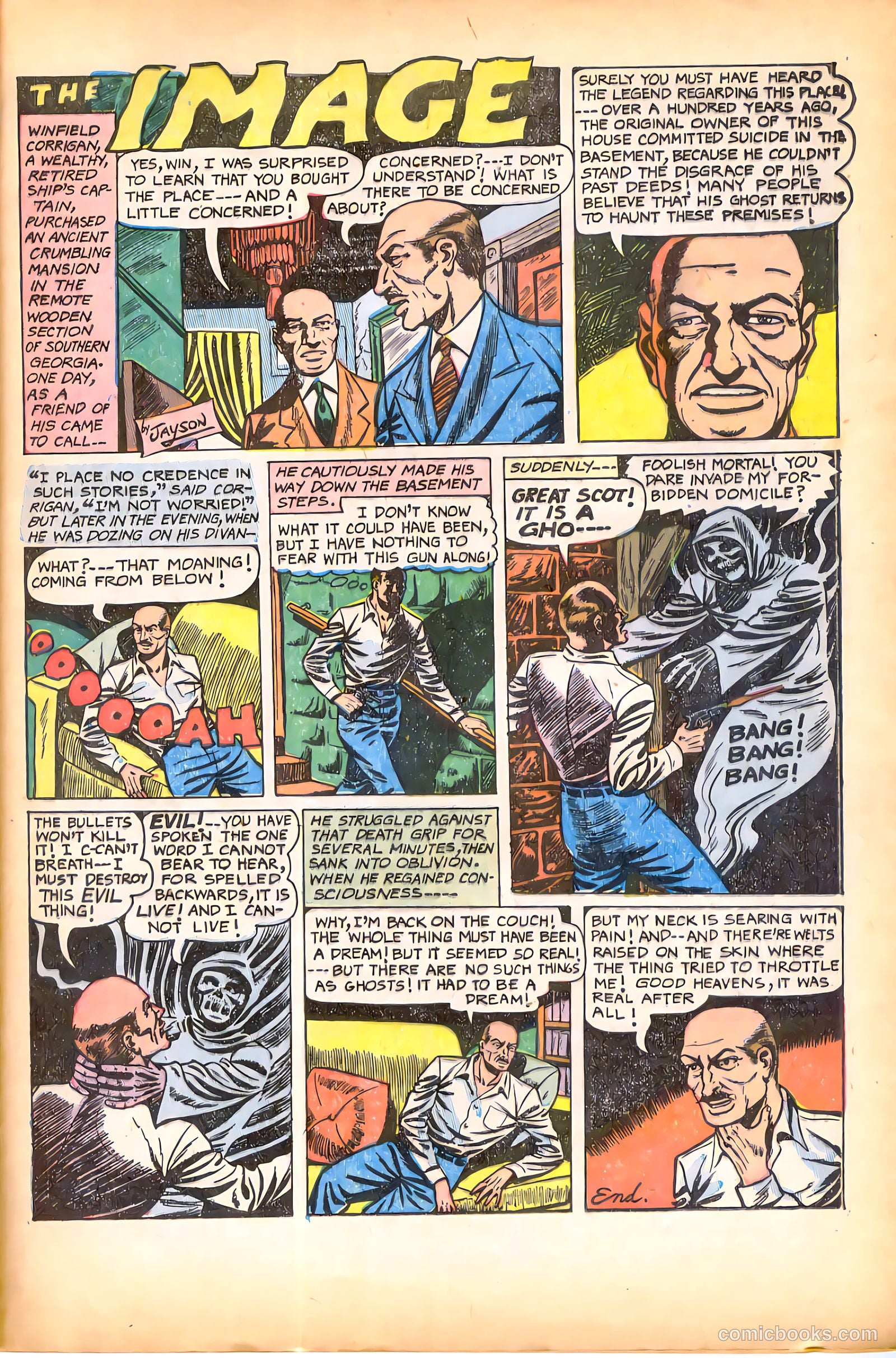 Blue Bolt Weird Tales of Terror #119 (1953) — page 9