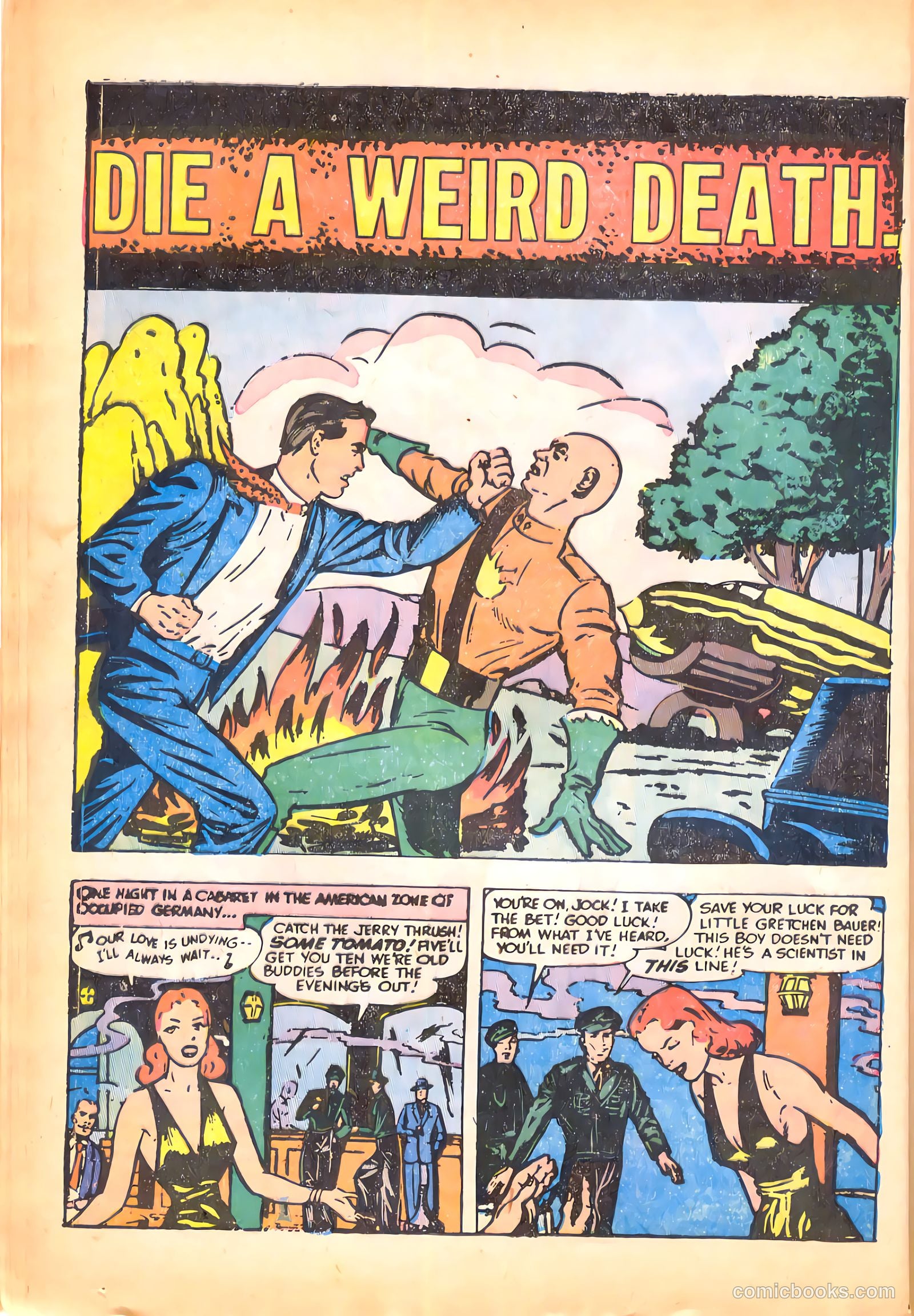 Blue Bolt Weird Tales of Terror #119 (1953) — page 12