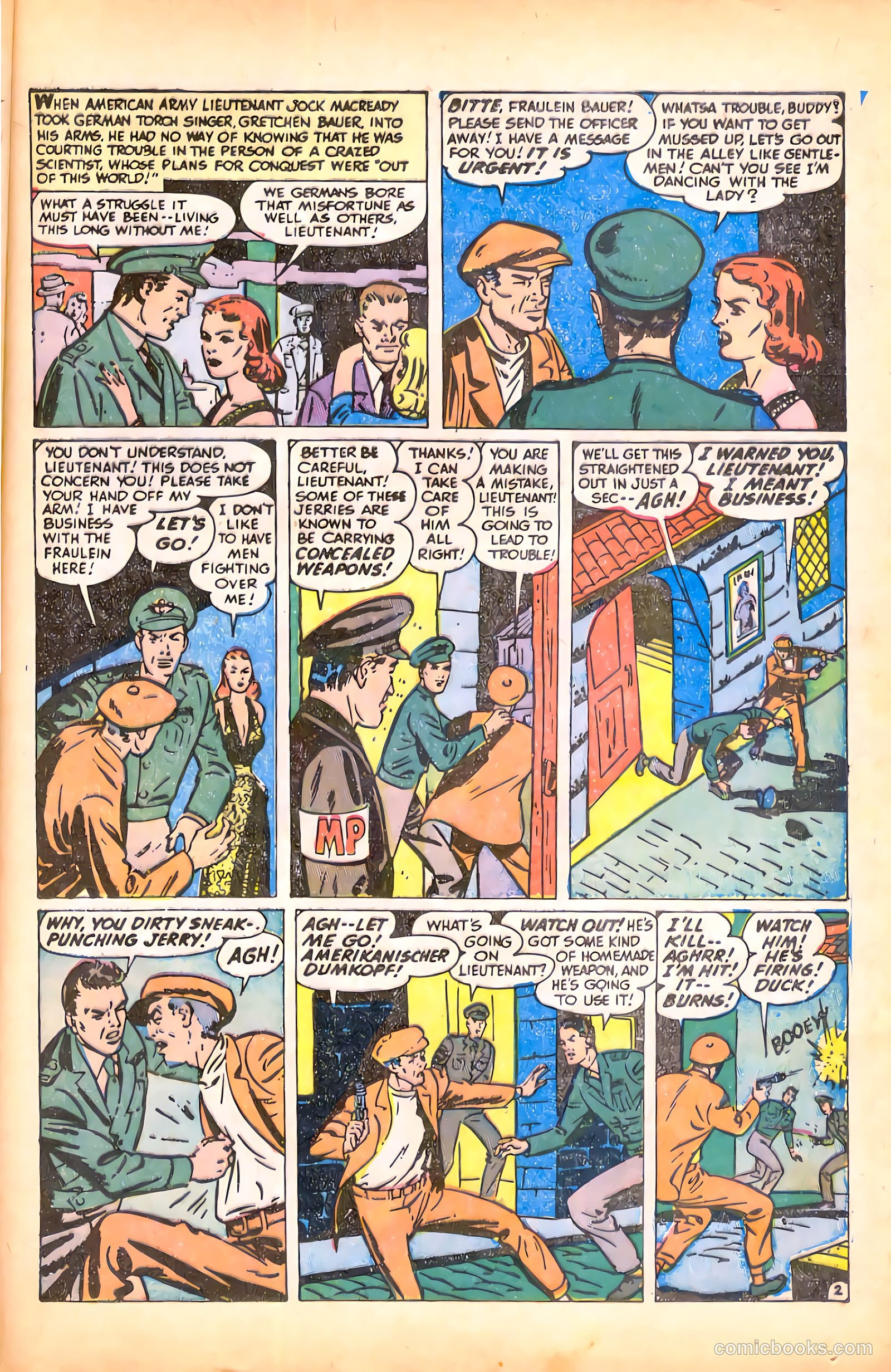Blue Bolt Weird Tales of Terror #119 (1953) — page 13