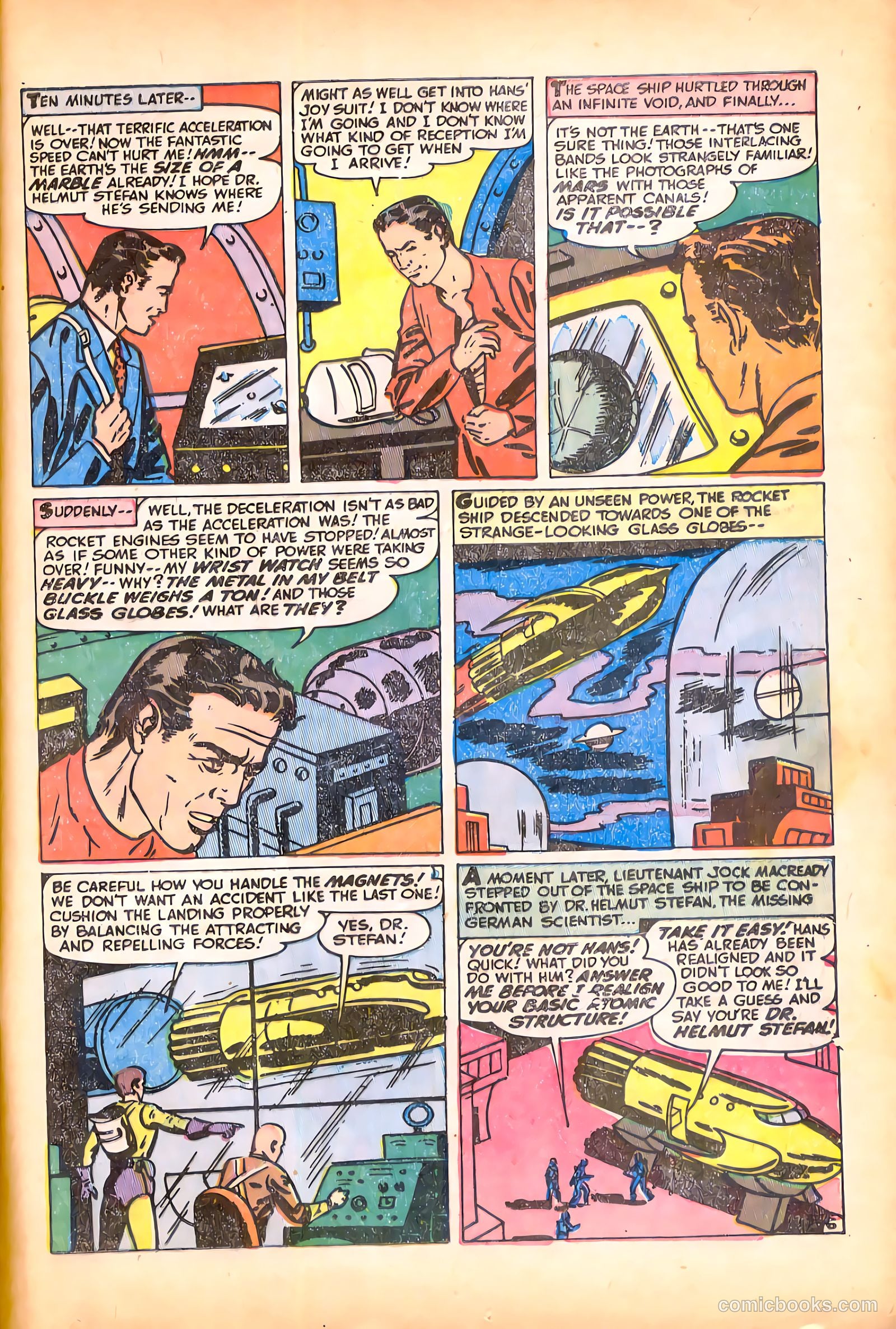 Blue Bolt Weird Tales of Terror #119 (1953) — page 17