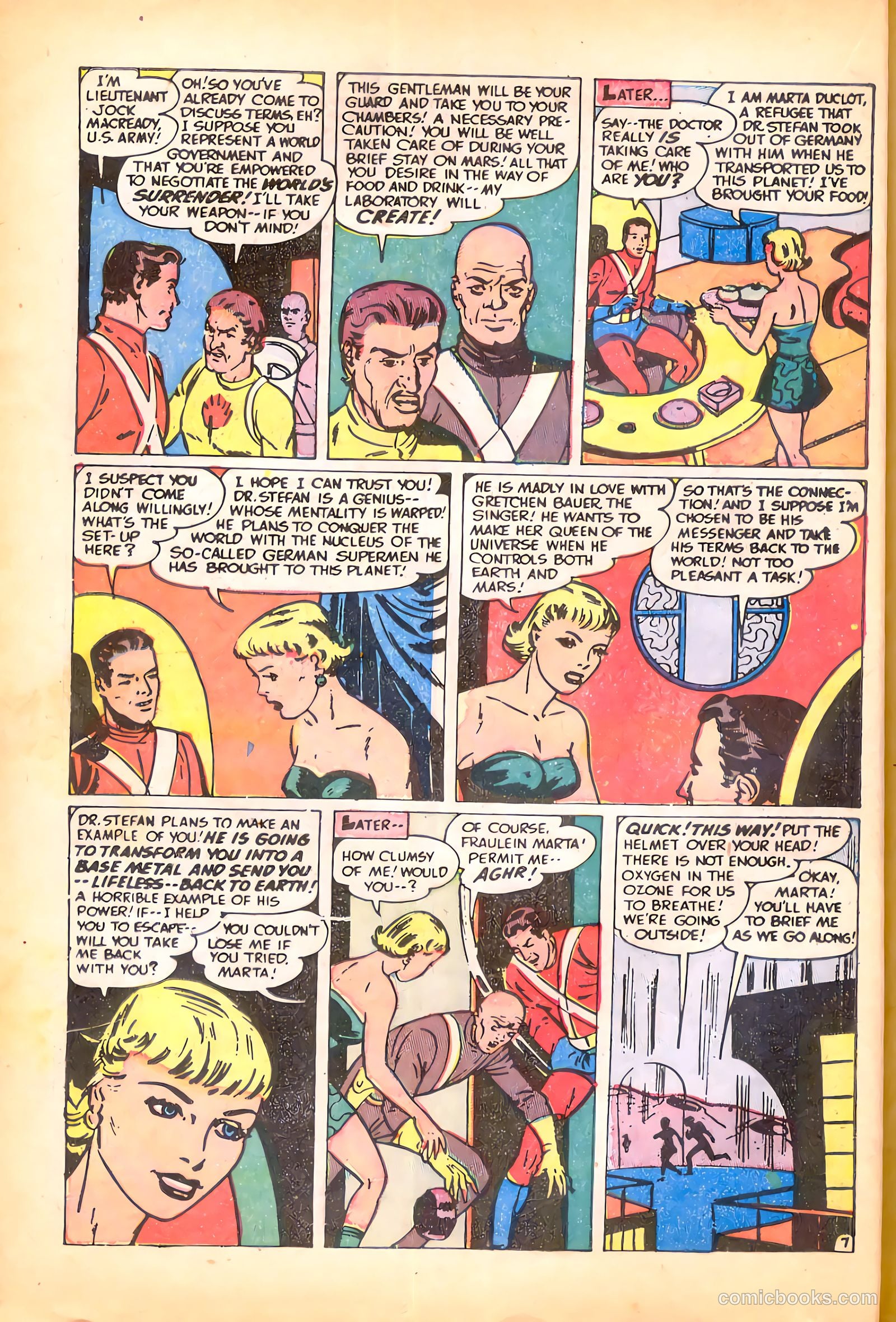 Blue Bolt Weird Tales of Terror #119 (1953) — page 18
