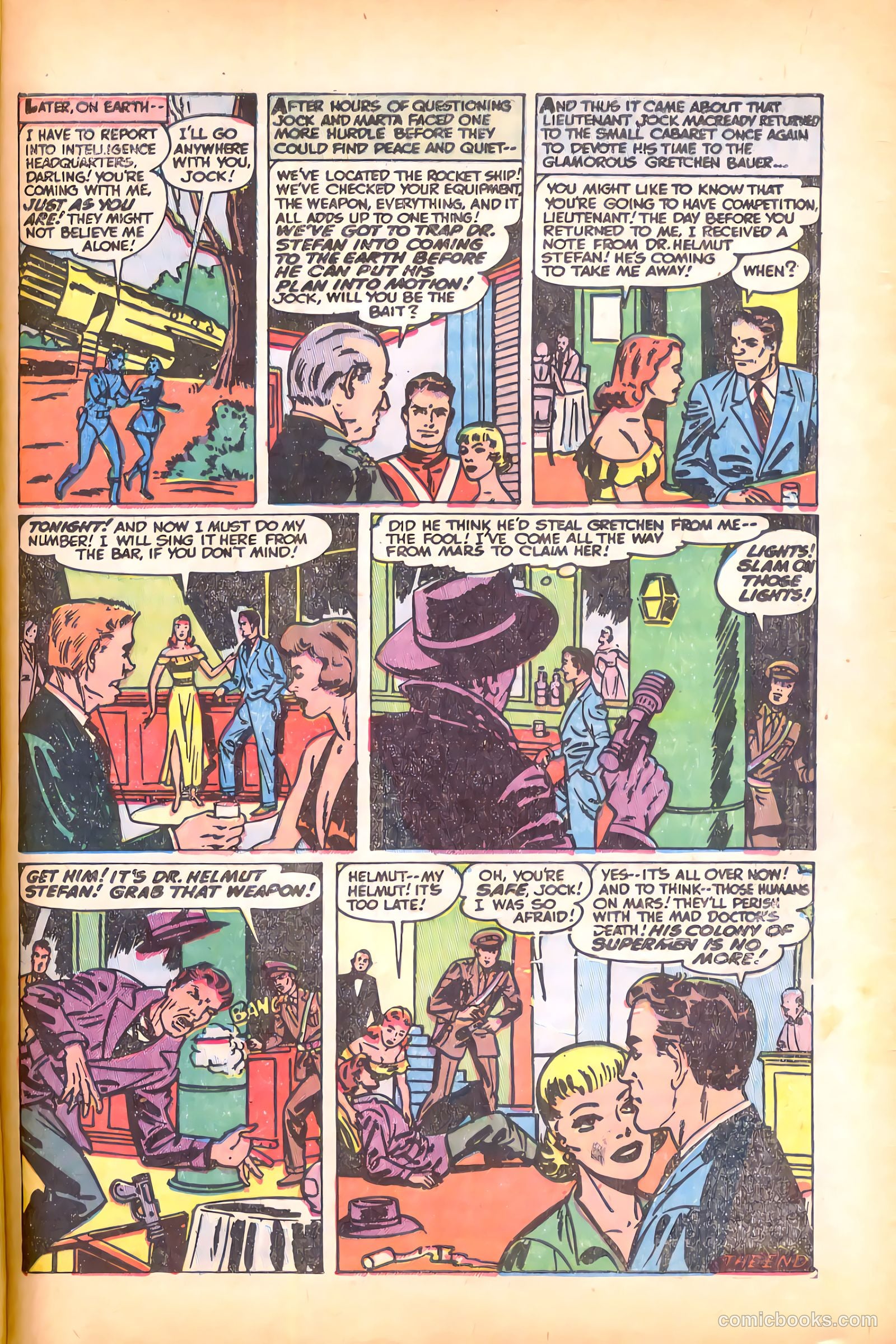 Blue Bolt Weird Tales of Terror #119 (1953) — page 21