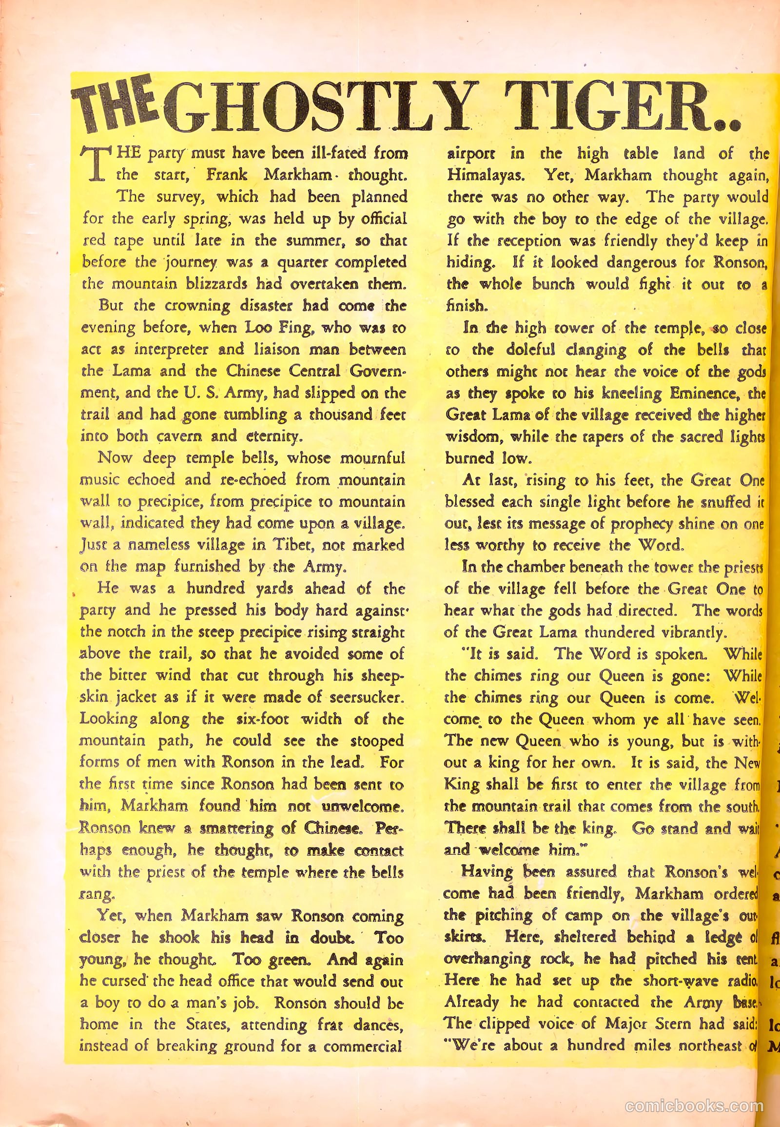 Blue Bolt Weird Tales of Terror #119 (1953) — page 22