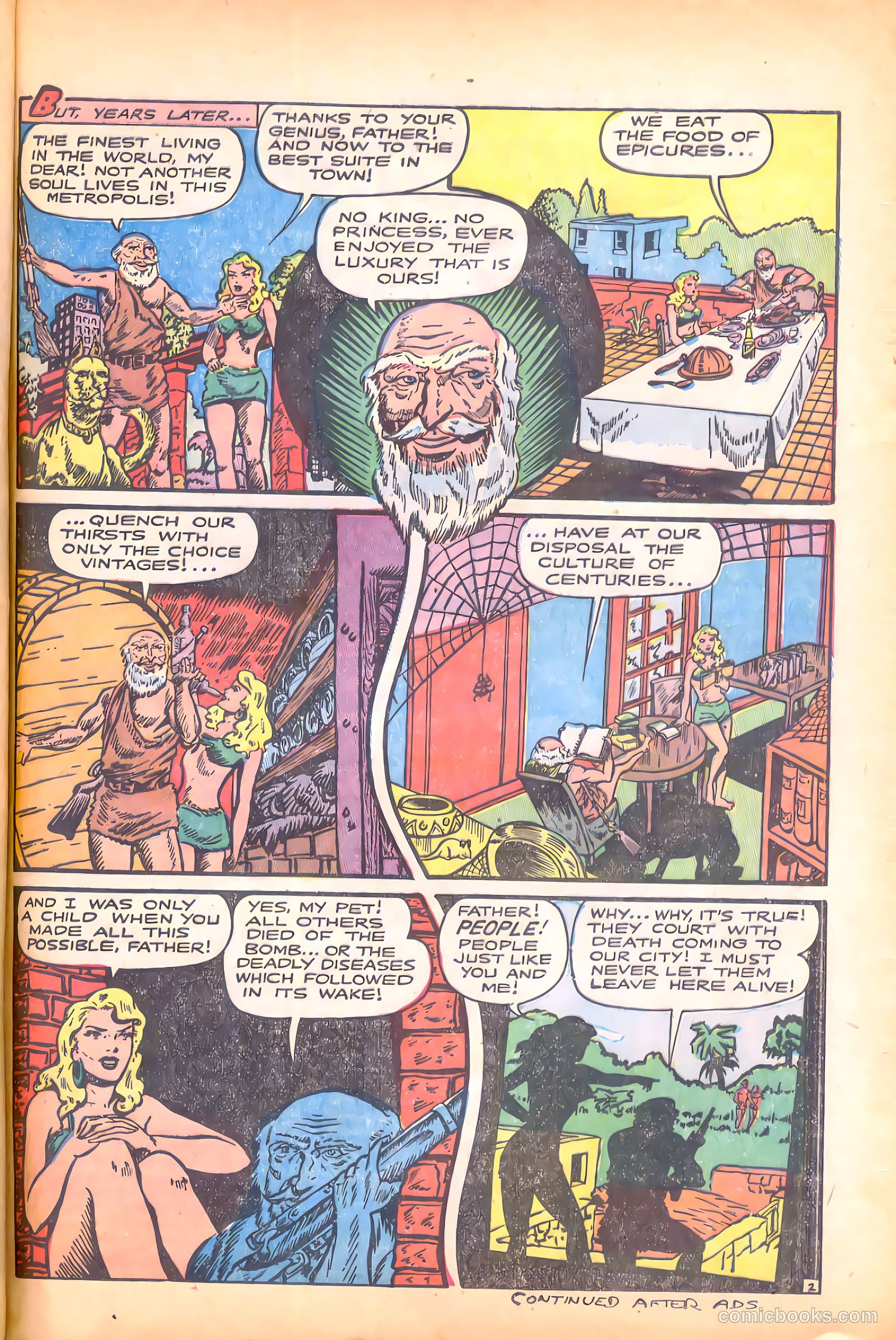 Blue Bolt Weird Tales of Terror #119 (1953) — page 25