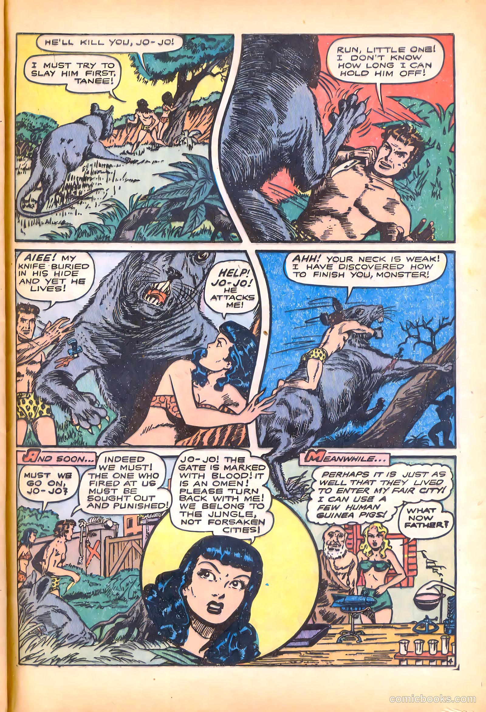 Blue Bolt Weird Tales of Terror #119 (1953) — page 29