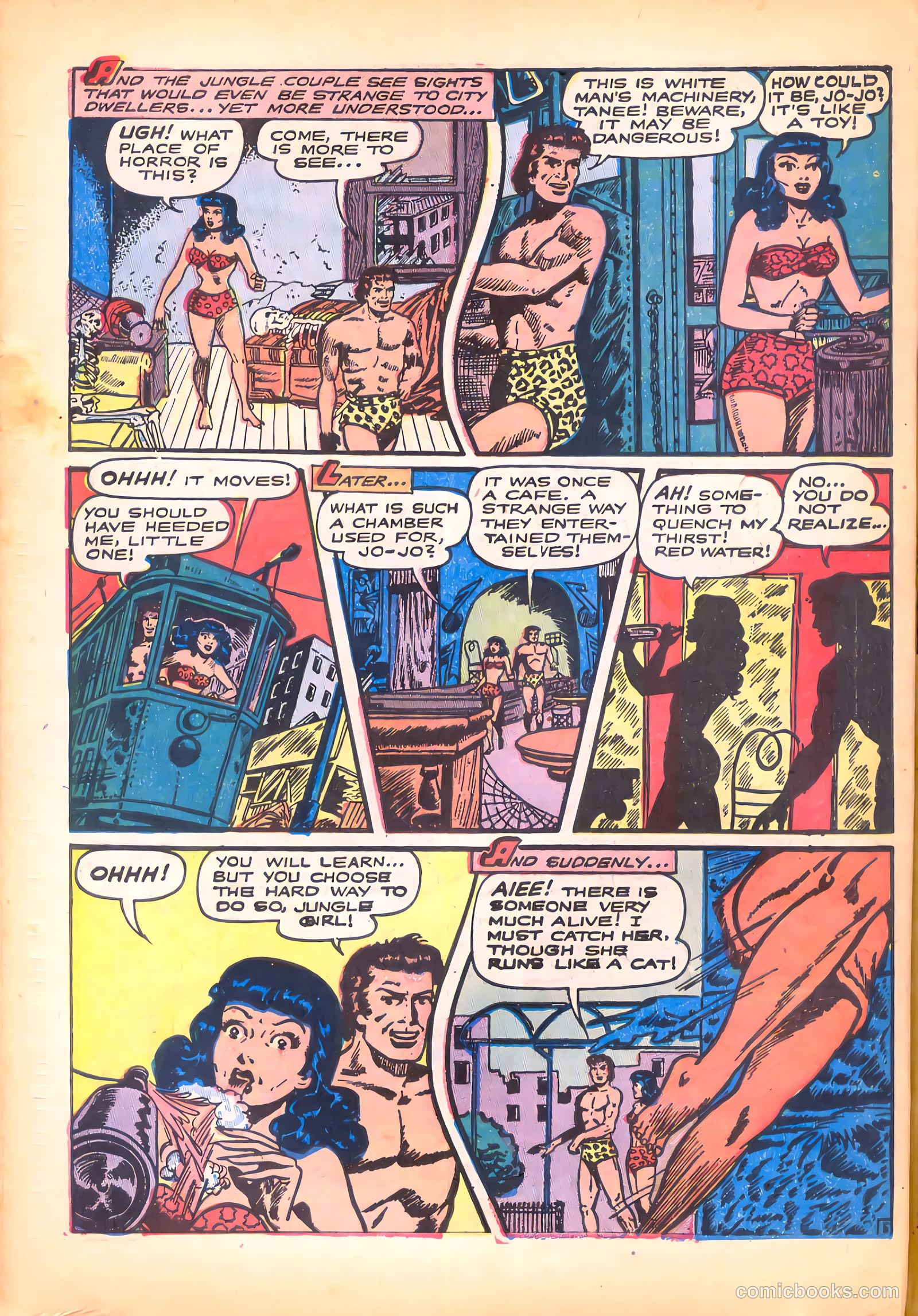 Blue Bolt Weird Tales of Terror #119 (1953) — page 30