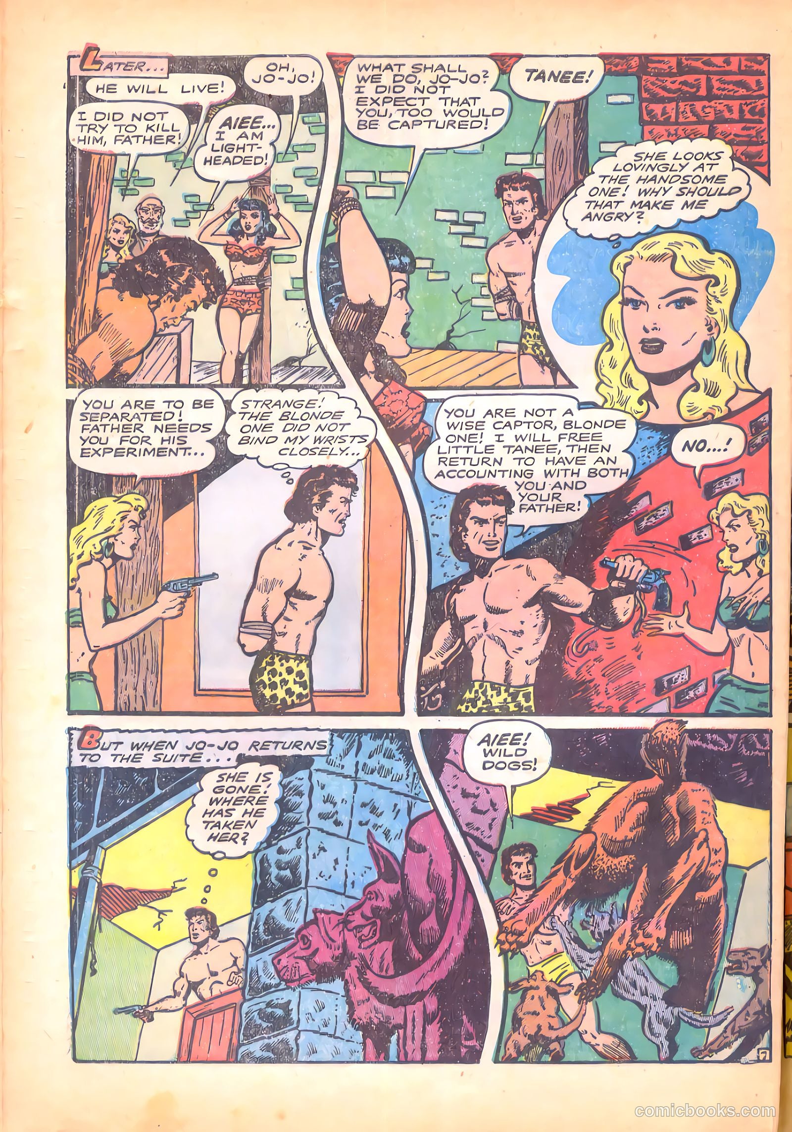 Blue Bolt Weird Tales of Terror #119 (1953) — page 32