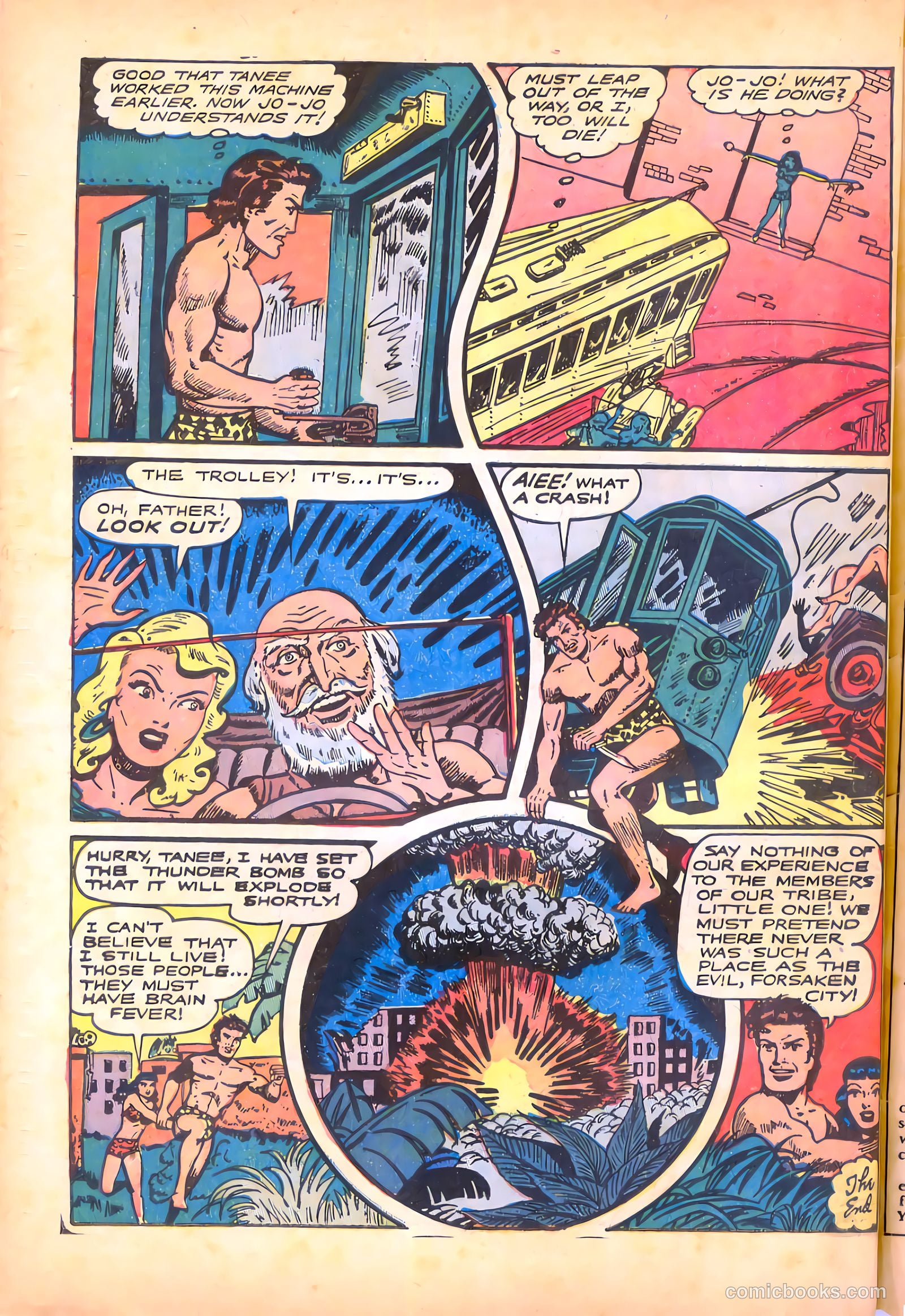 Blue Bolt Weird Tales of Terror #119 (1953) — page 34