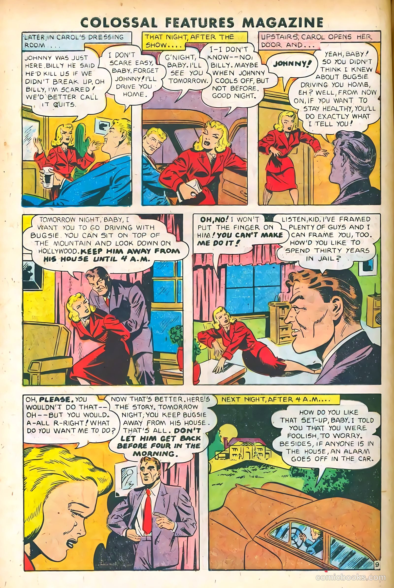 Blue Circle Comics #6 (1945, Rural Empire Publishing Co.) — page 11 of 37
