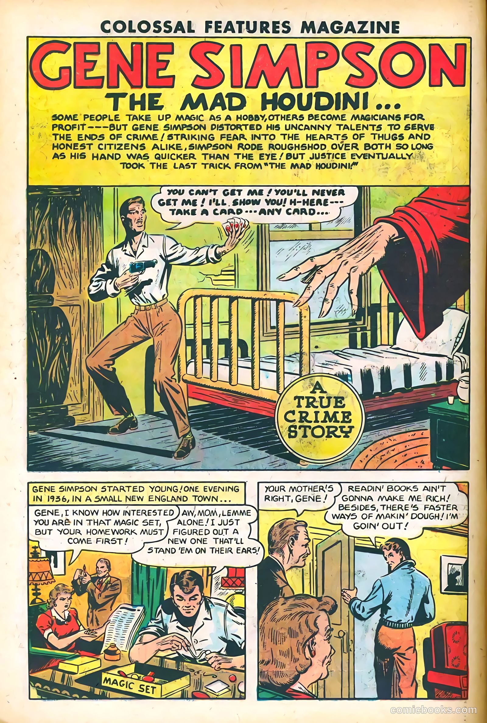 Blue Circle Comics #6 (1945, Rural Empire Publishing Co.) — page 13 of 37