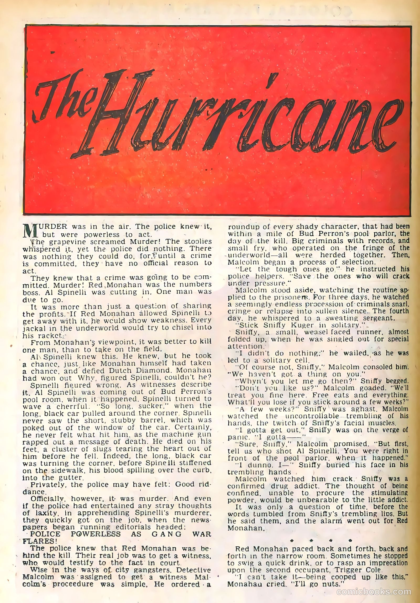 Blue Circle Comics #6 (1945, Rural Empire Publishing Co.) — page 23 of 37