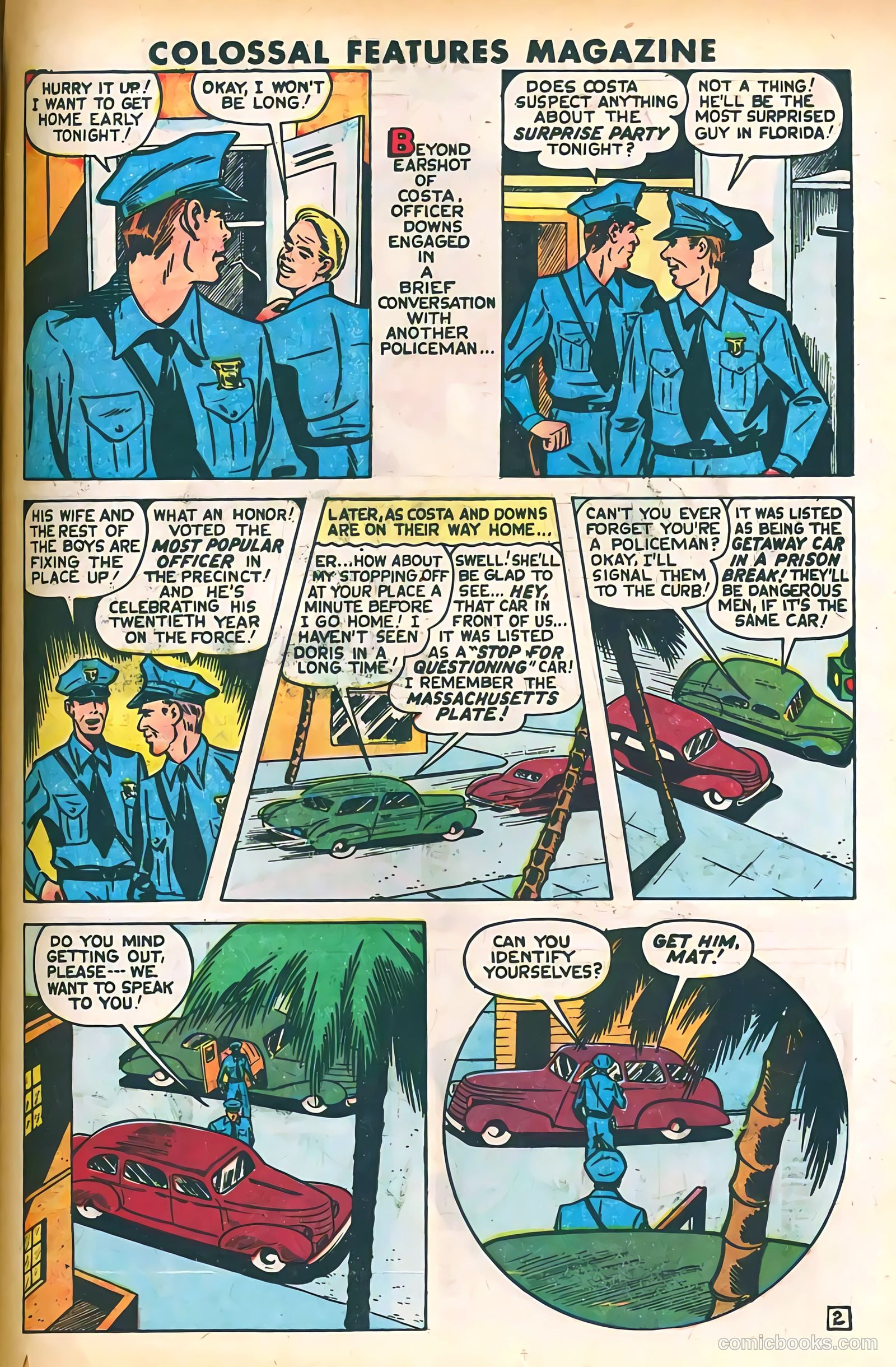 Blue Circle Comics #6 (1945, Rural Empire Publishing Co.) — page 26 of 37