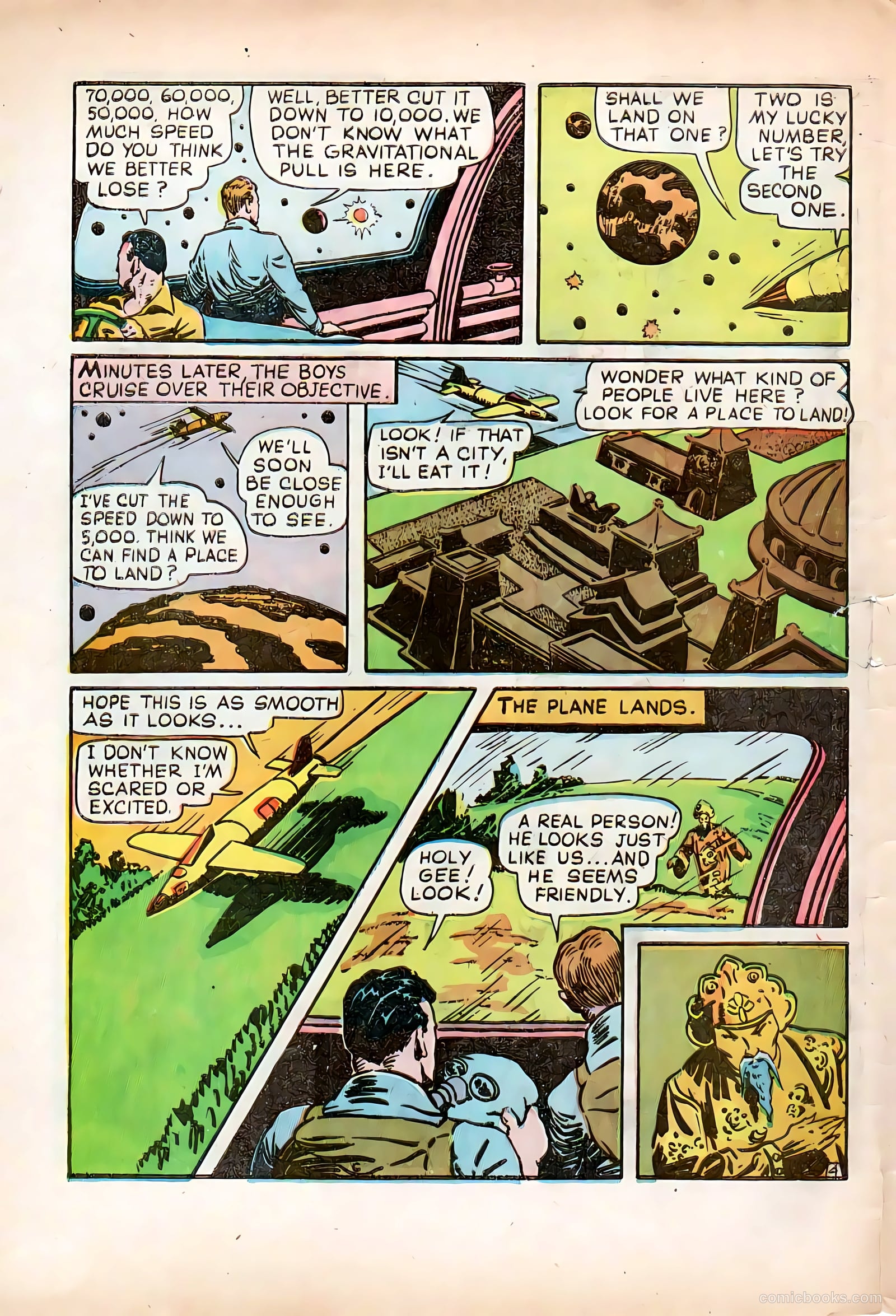 Conqueror Comics #1 (1945) — page 6