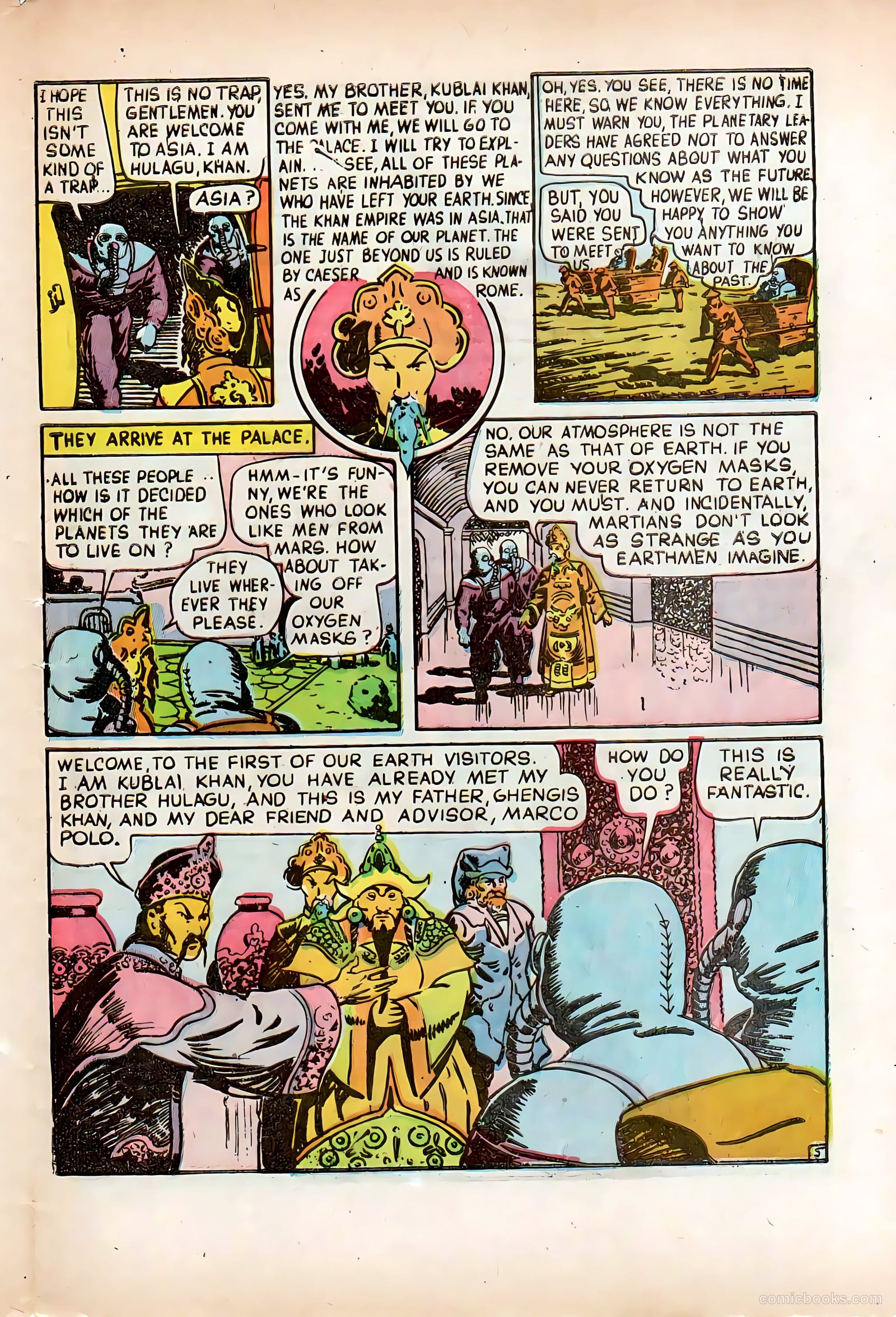 Conqueror Comics #1 (1945) — page 7