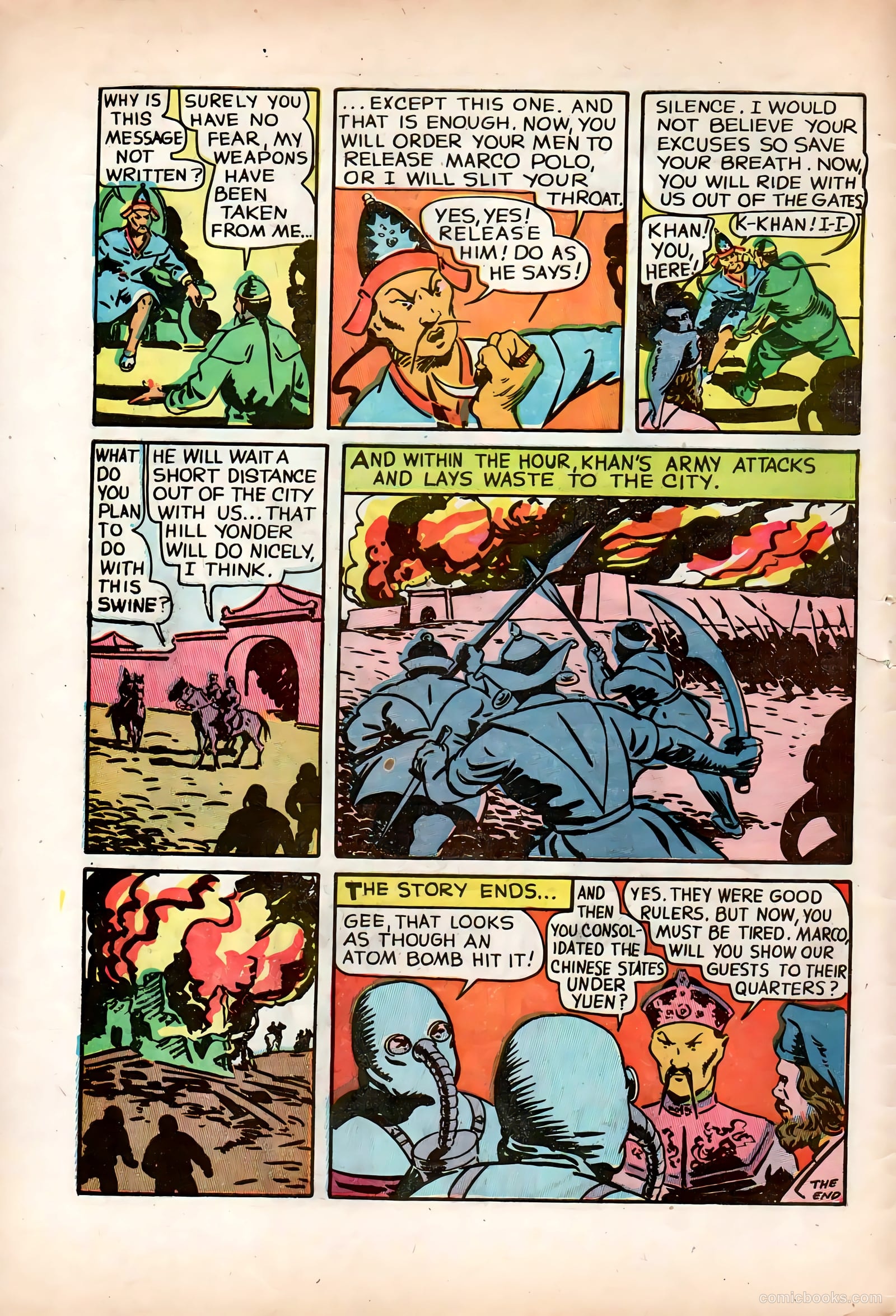 Conqueror Comics #1 (1945) — page 10