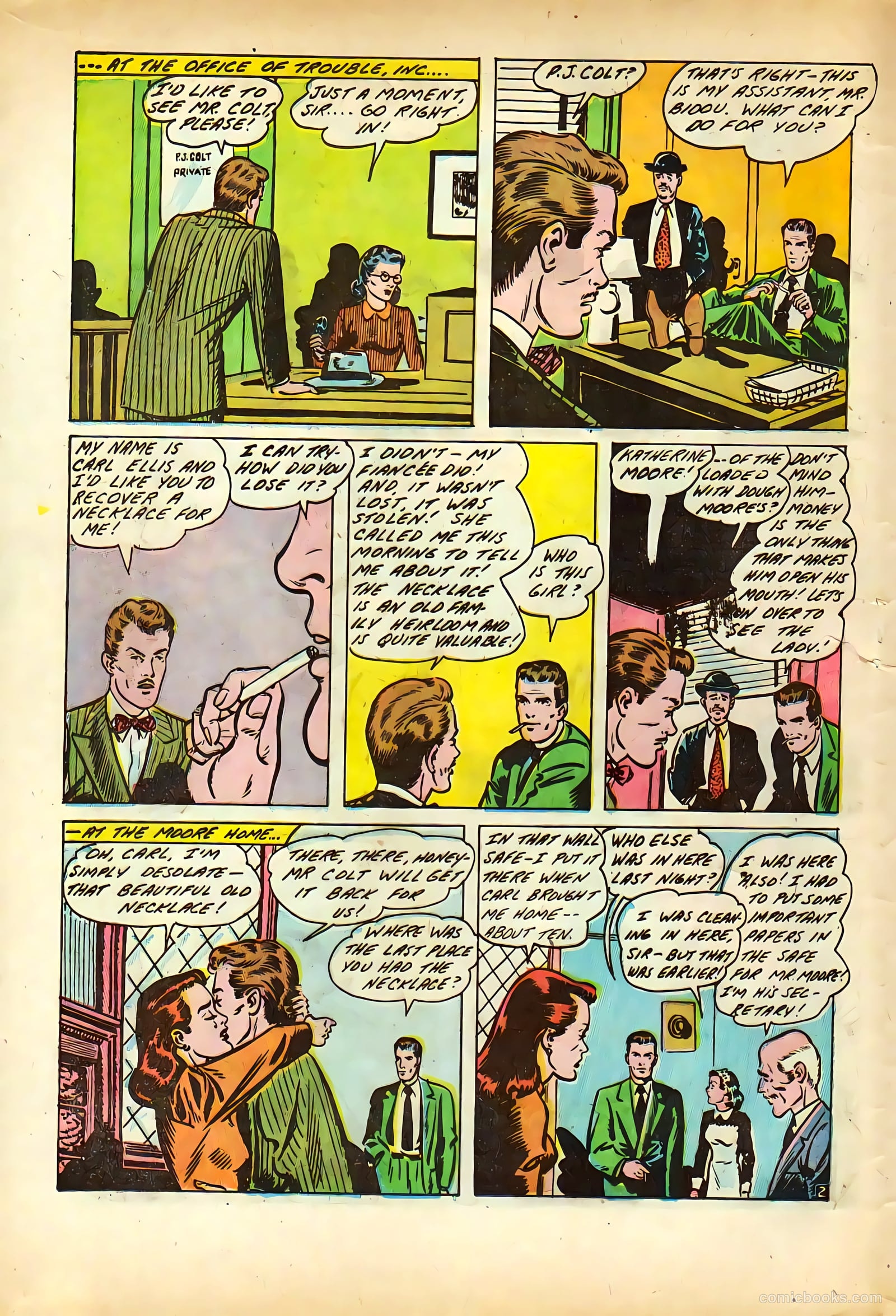 Conqueror Comics #1 (1945) — page 12
