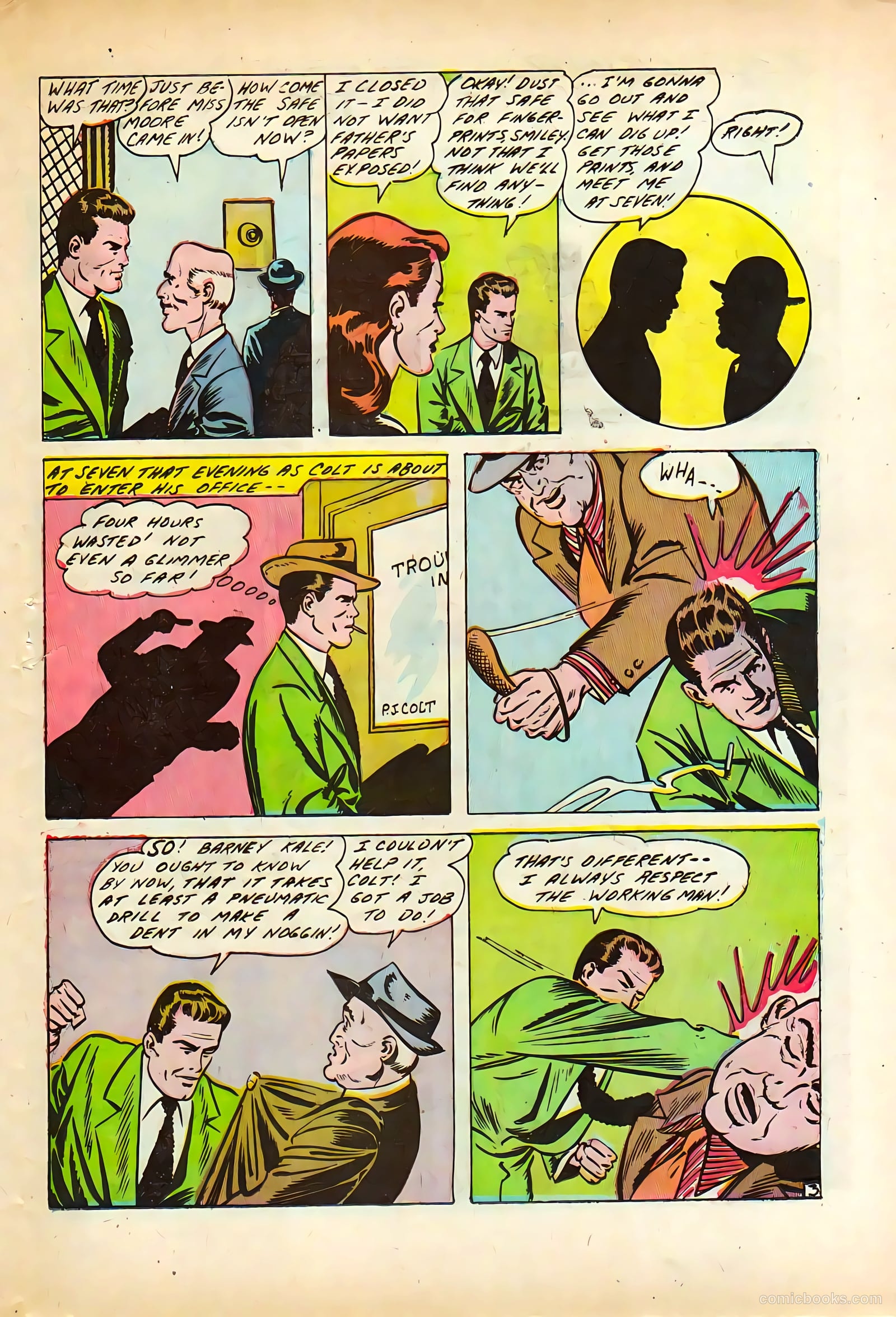 Conqueror Comics #1 (1945) — page 13