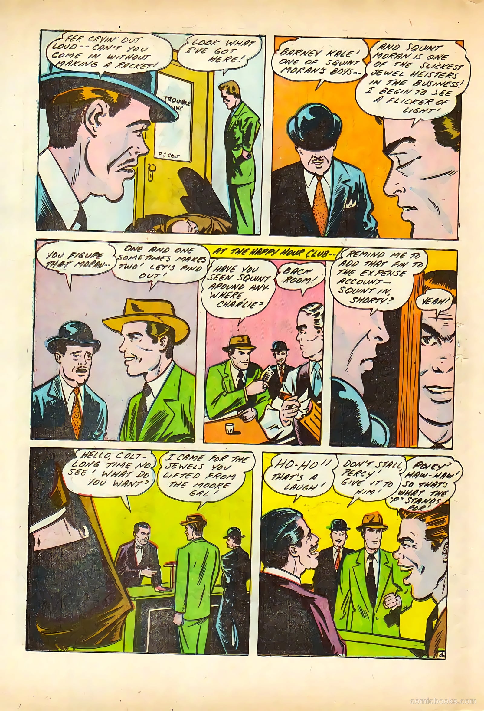 Conqueror Comics #1 (1945) — page 14