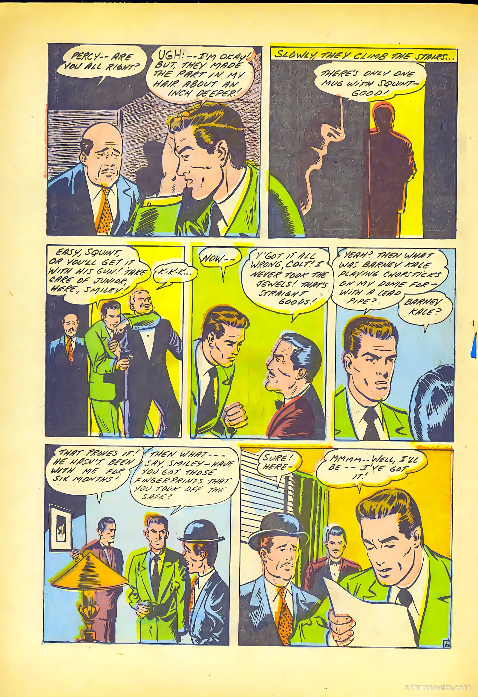 Conqueror Comics #1 (1945) — page 16