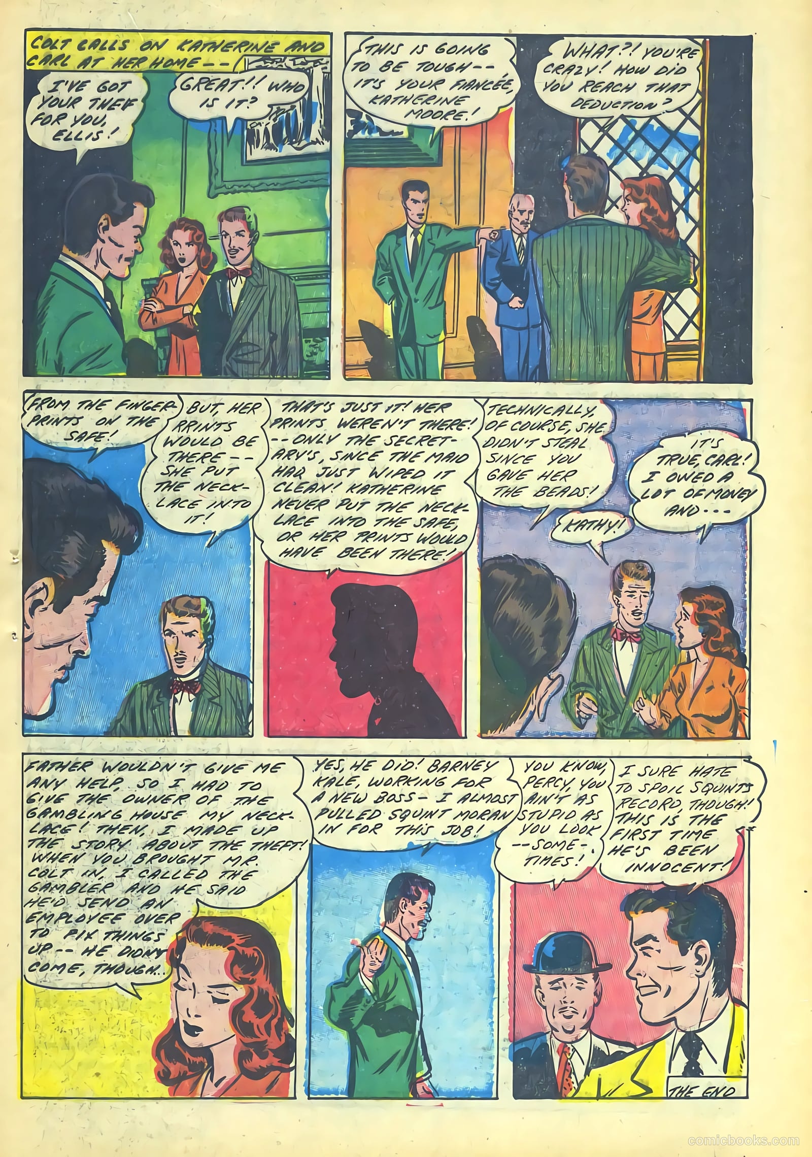Conqueror Comics #1 (1945) — page 17