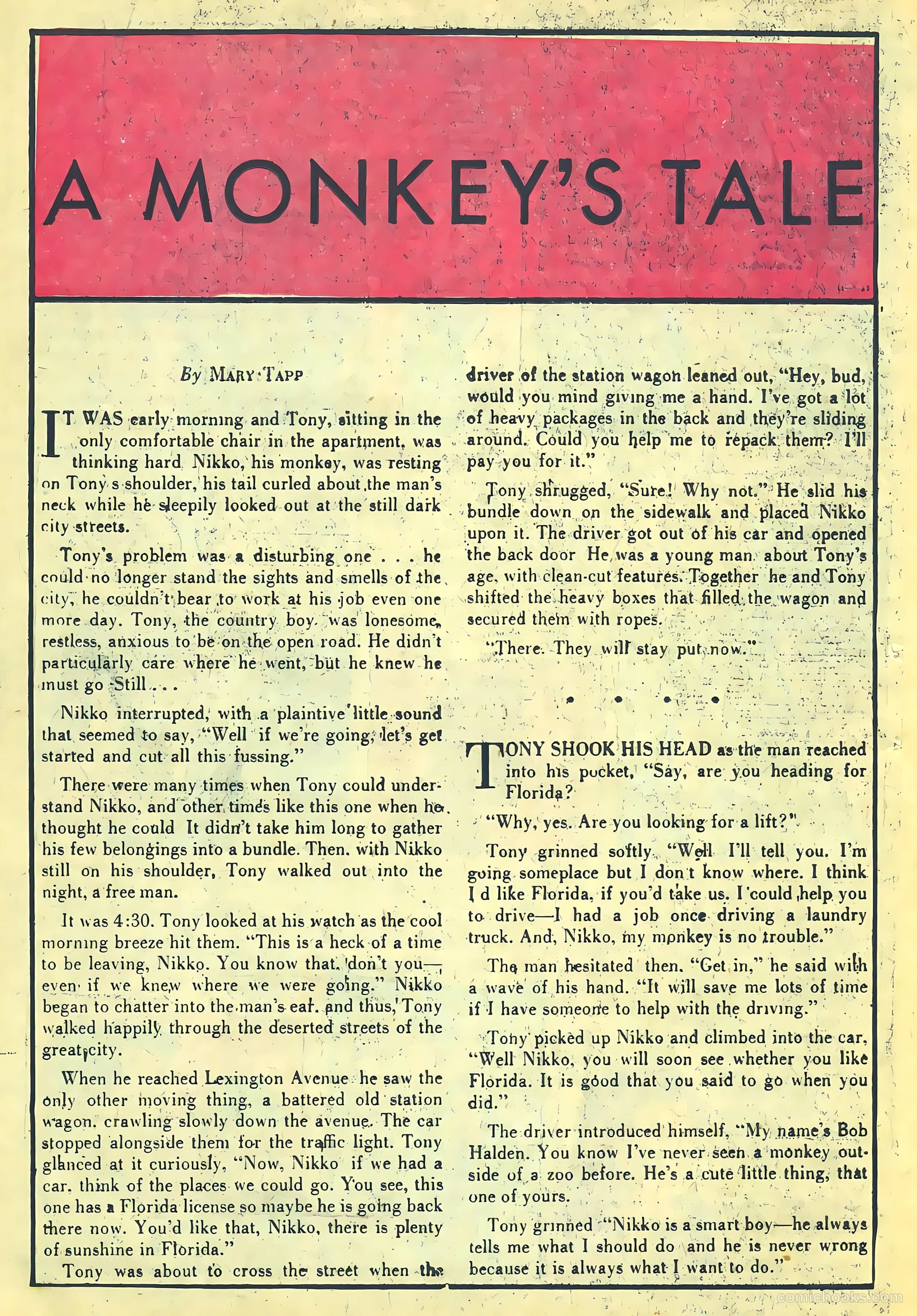 Conqueror Comics #1 (1945) — page 18